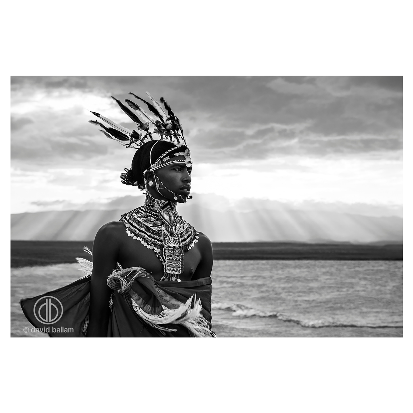 David Ballam Rolled Canvas Prints - Kenya's Turkana Tribe (120cm x 80cm)