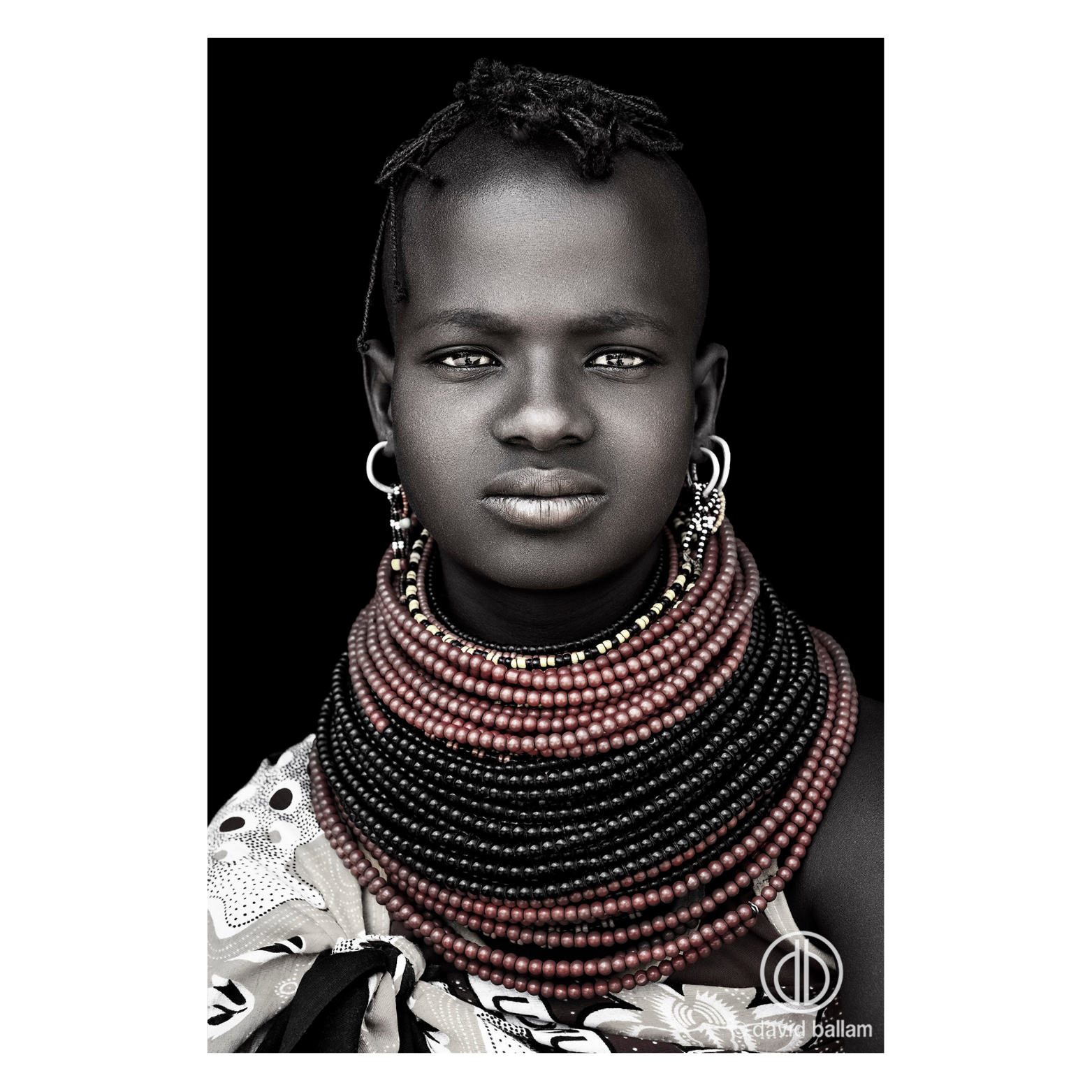 David Ballam Rolled Canvas Prints - Kenya's Turkana Tribe (120cm x 80cm)
