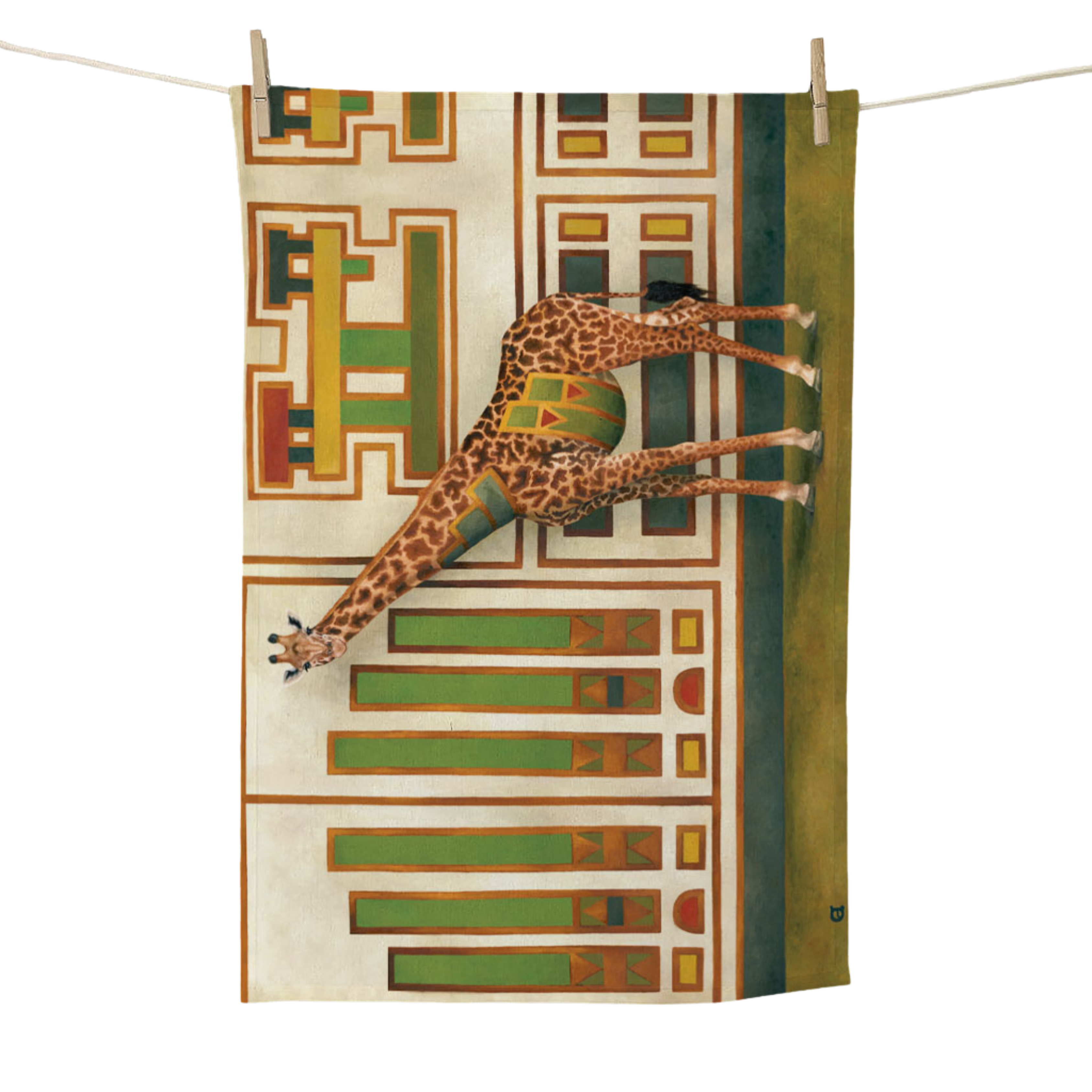 Ndebele Wildlife Cotton Tea Towels