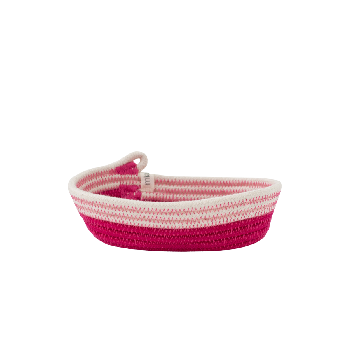 Cotton Woven Petite Oval Basket(XXS)