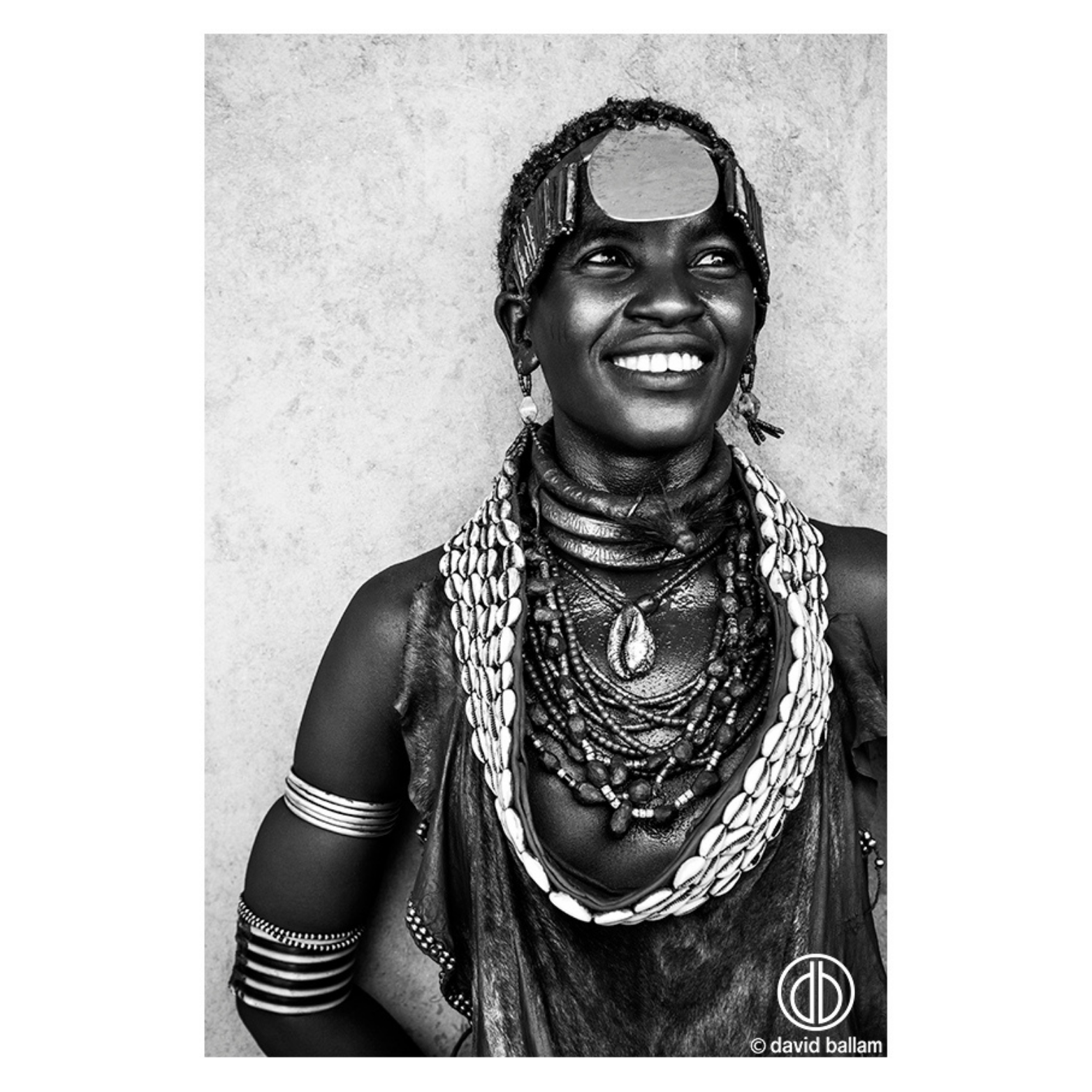 David Ballam Rolled Canvas Prints - Ethiopia's Omo Tribe (120cm x 80cm)