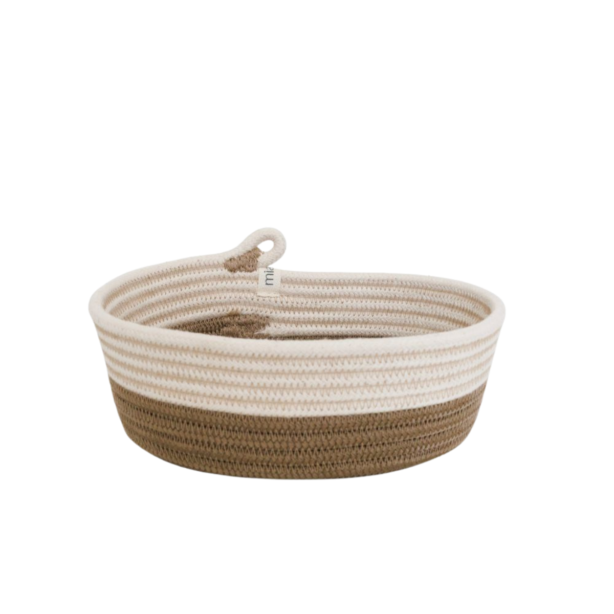 Cotton Woven Essentials Oval Basket (XS)