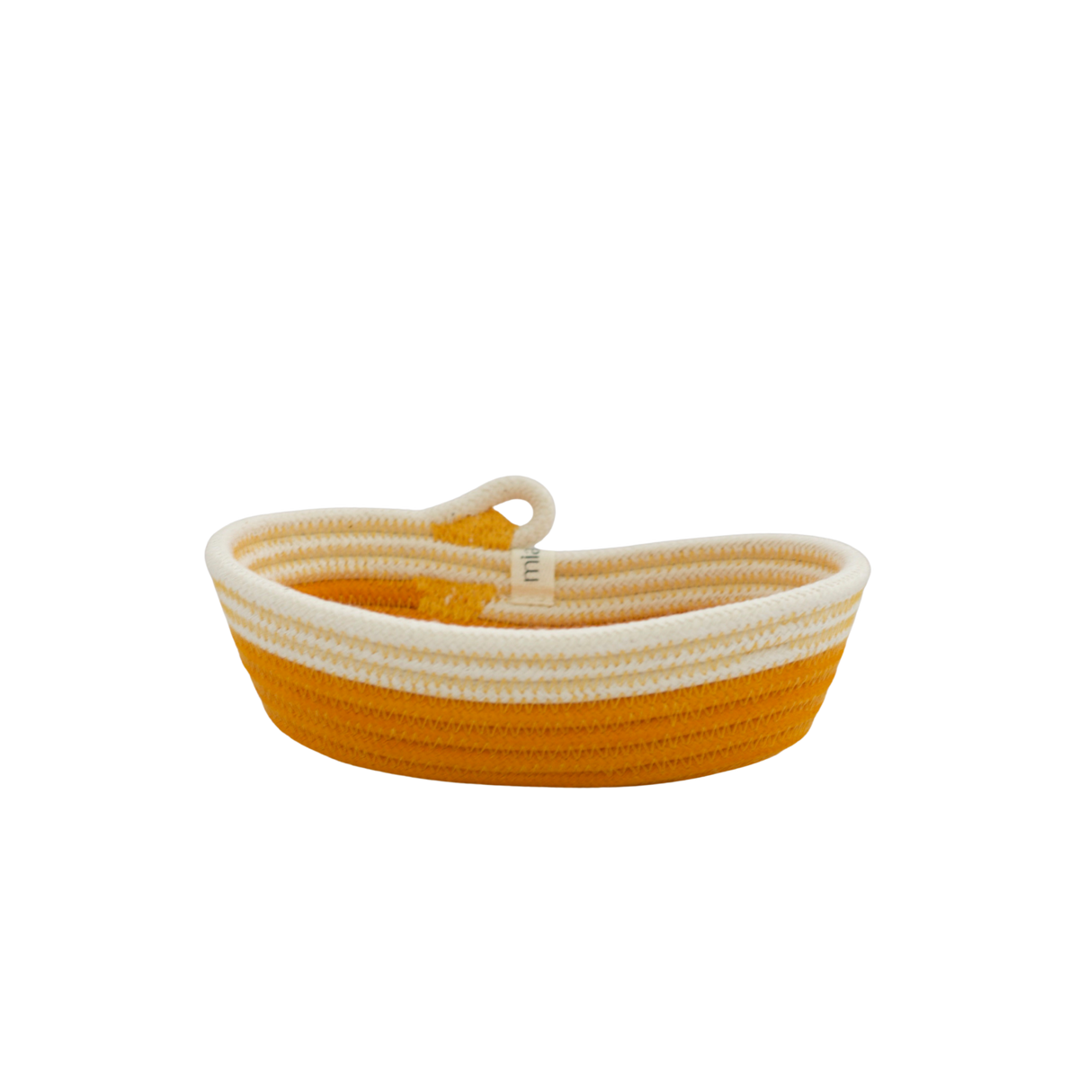 Cotton Woven Petite Oval Basket(XXS)