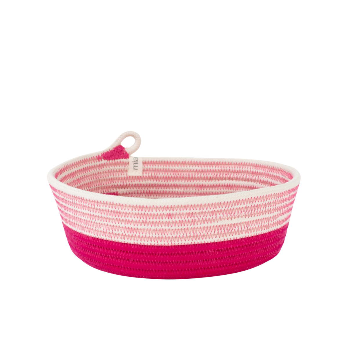 Cotton Woven Essentials Oval Basket (XS)