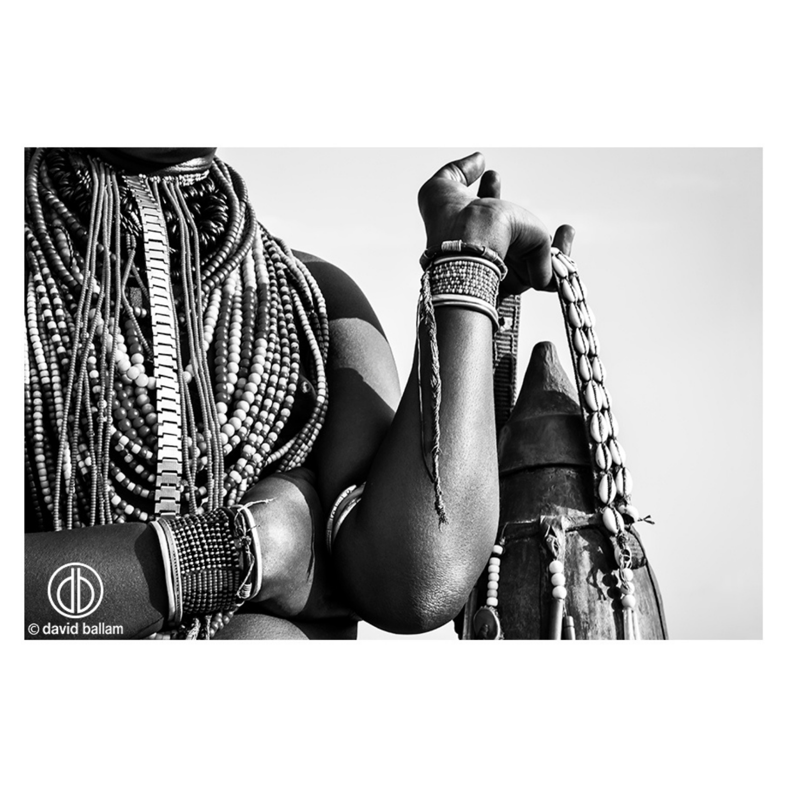 David Ballam Rolled Canvas Prints - Ethiopia's Omo Tribe (120cm x 80cm)