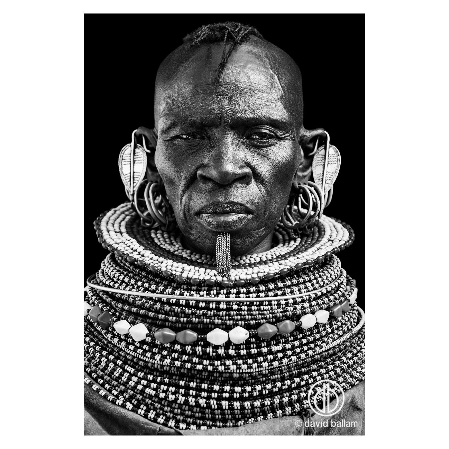David Ballam Rolled Canvas Prints - Kenya's Turkana Tribe (120cm x 180cm)