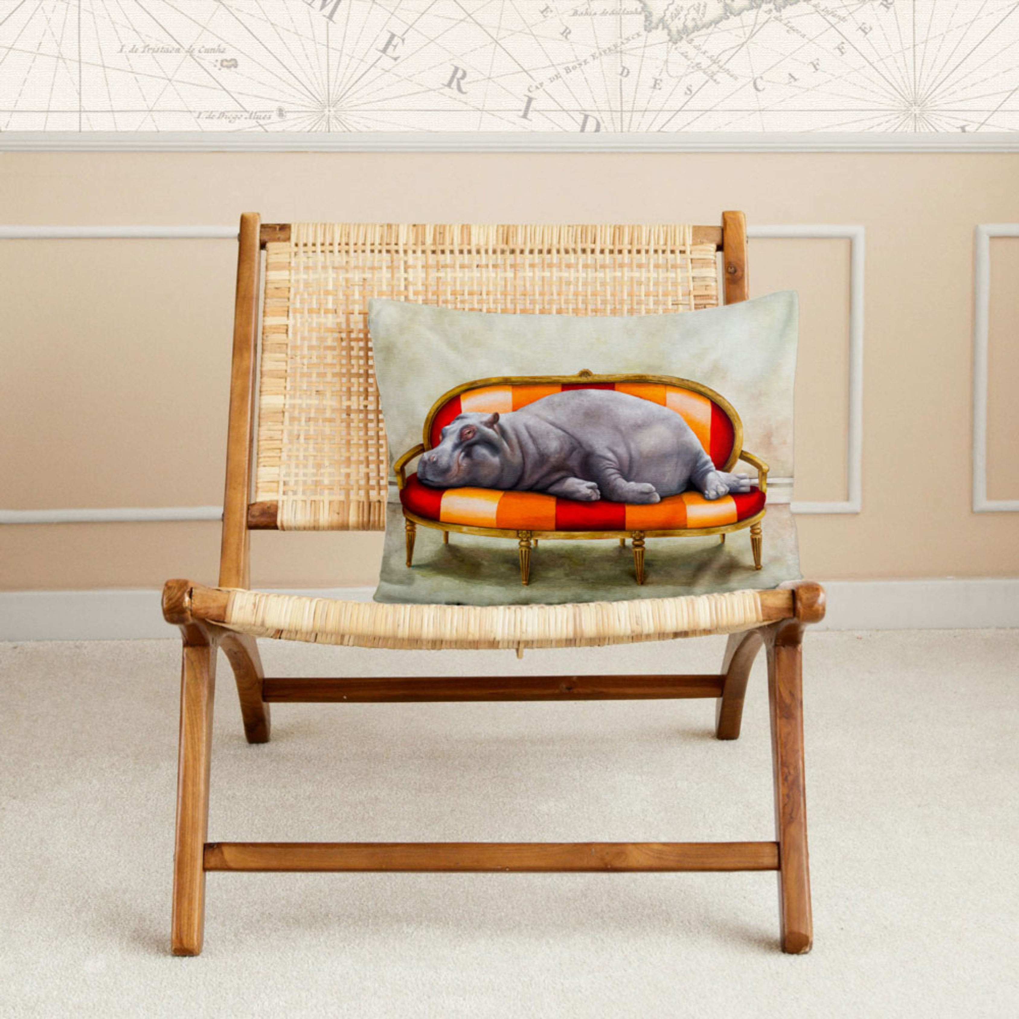 Printed African Themed Cushion Covers