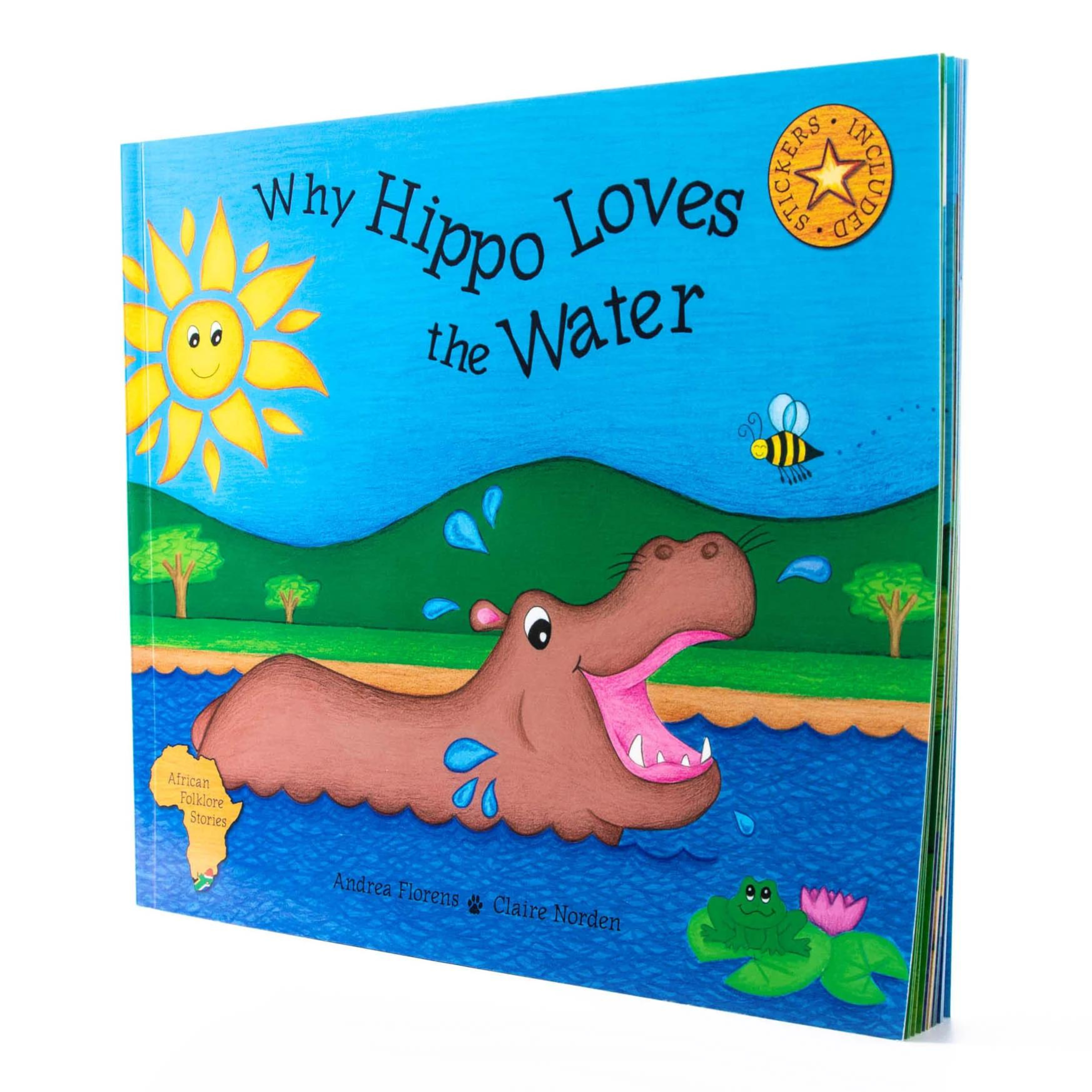 Why Hippo Loves The Water Children's Story Book