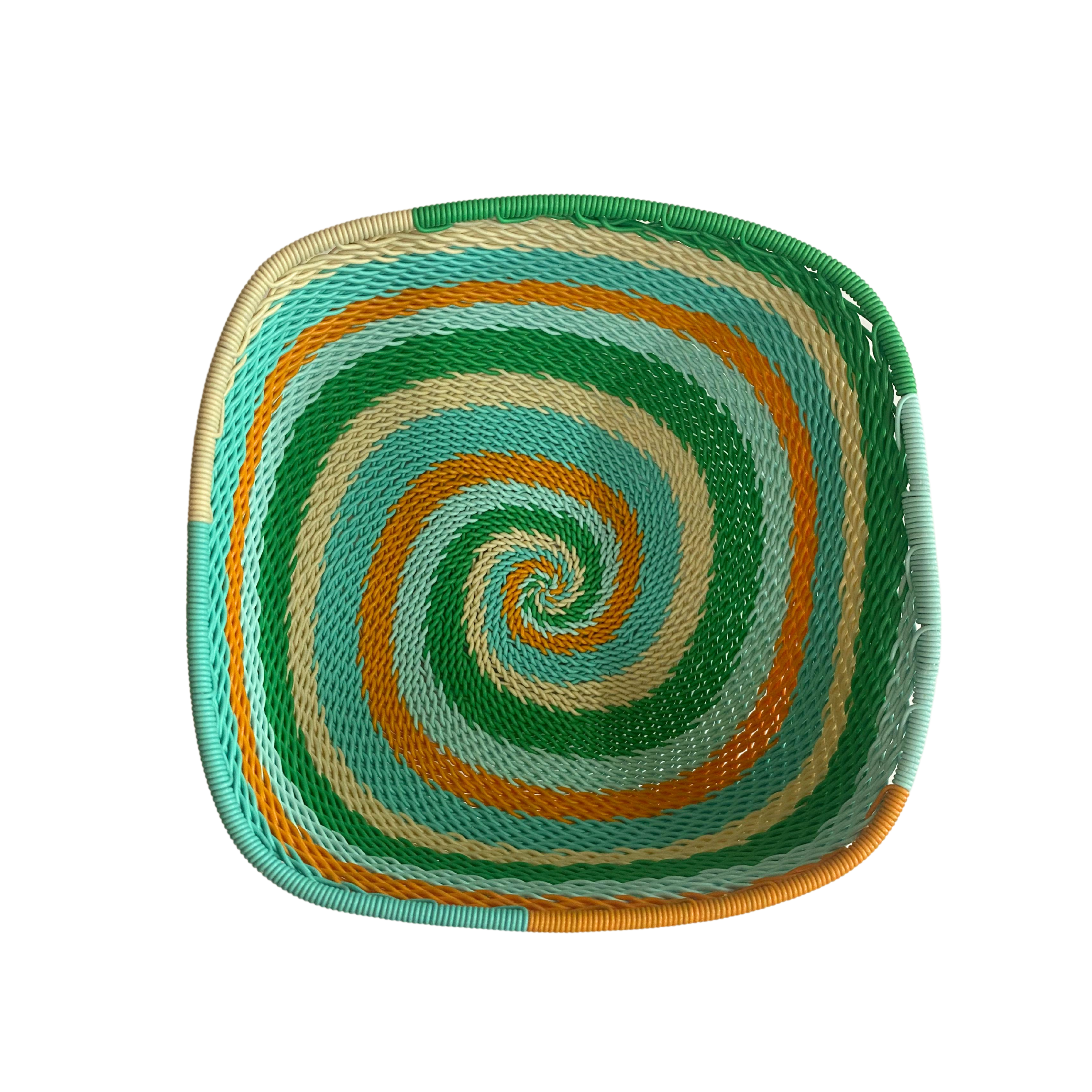 Zulu Telephone Wire Square Bowls (14cm)