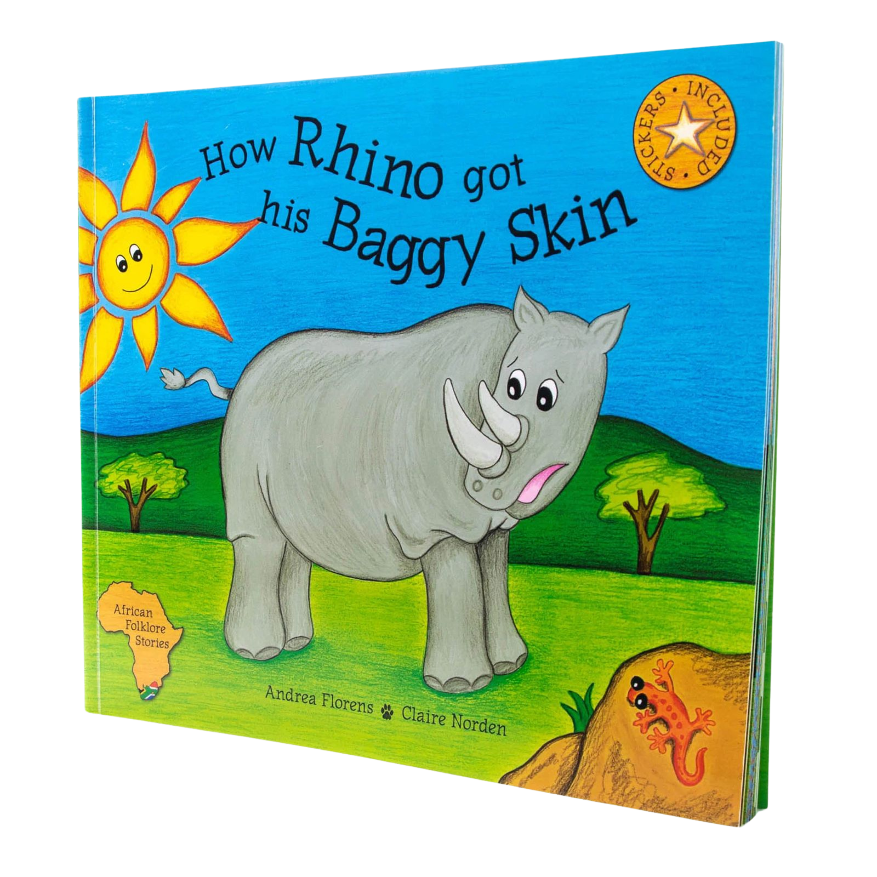 How The Rhino Got His Baggy Skin Children's Story Book