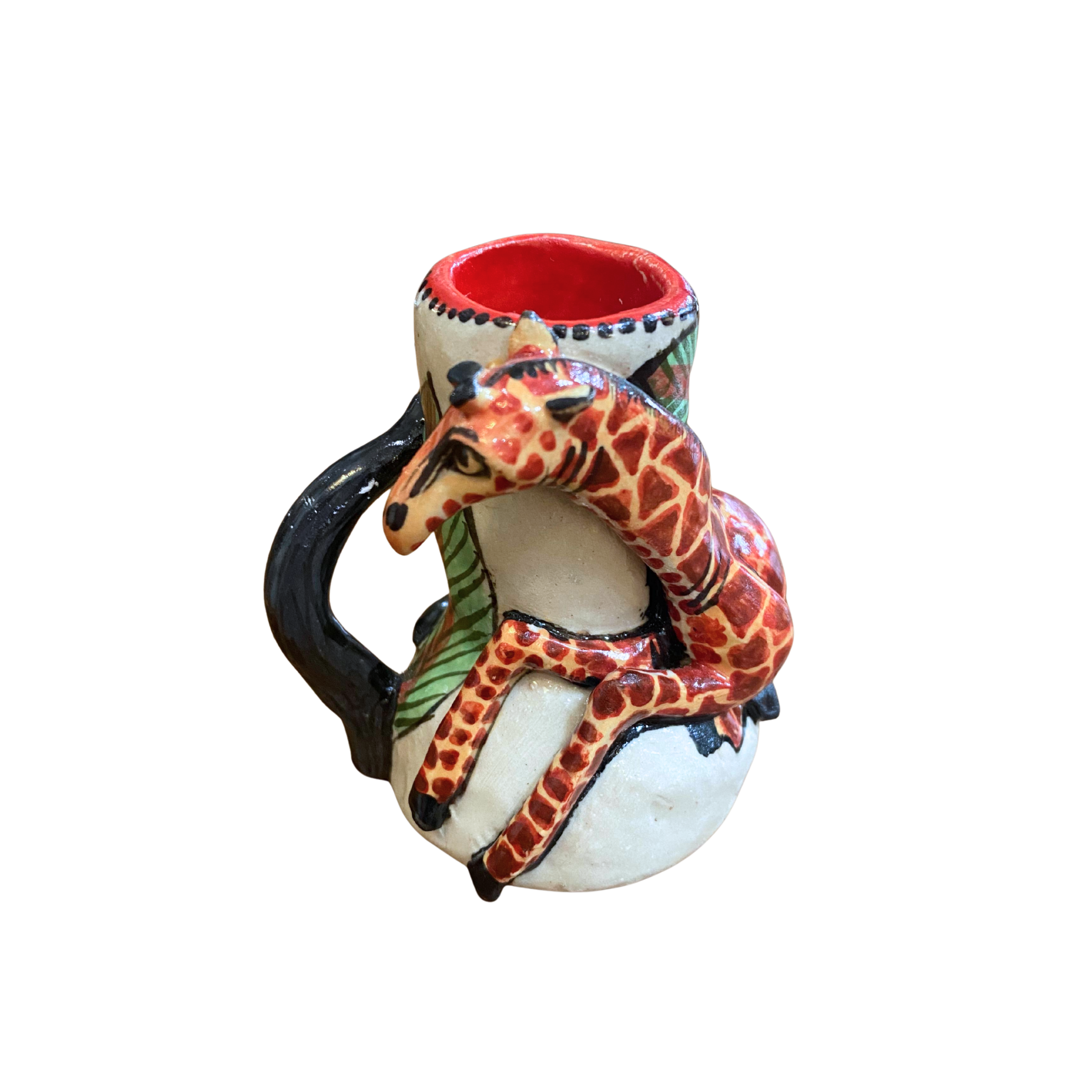 3D Ceramic Giraffe Candle Holder