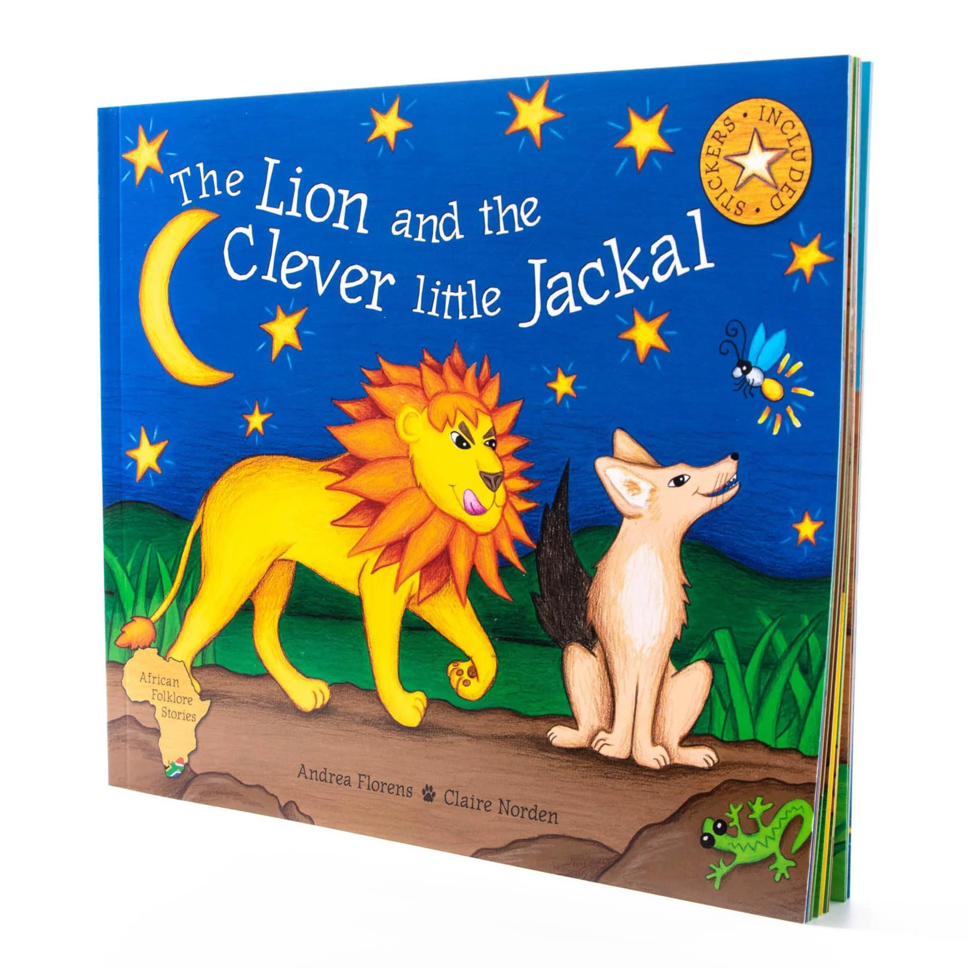 The Lion and Clever Jackal Children's Story Book