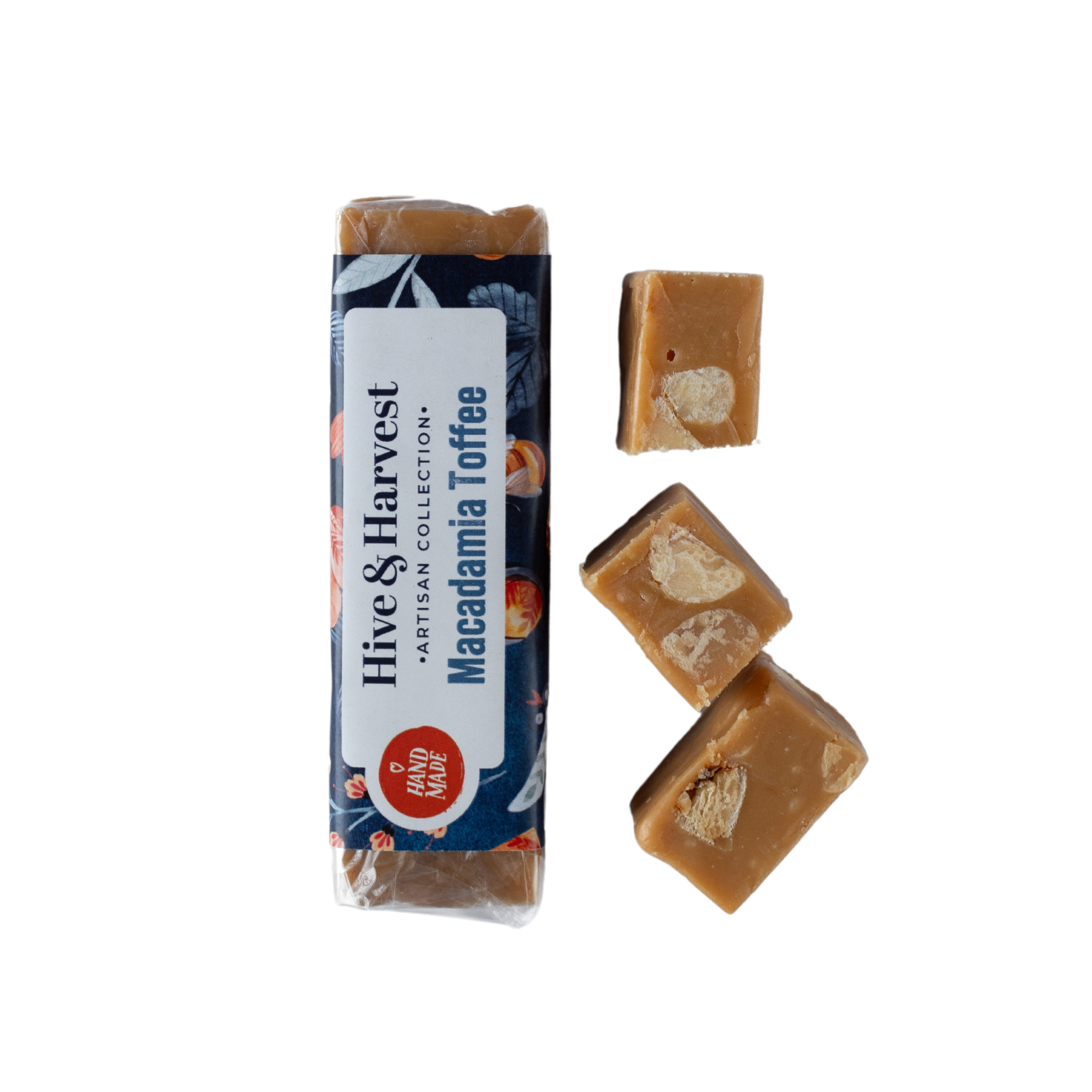 Handcrafted Macadamia Toffee Bar