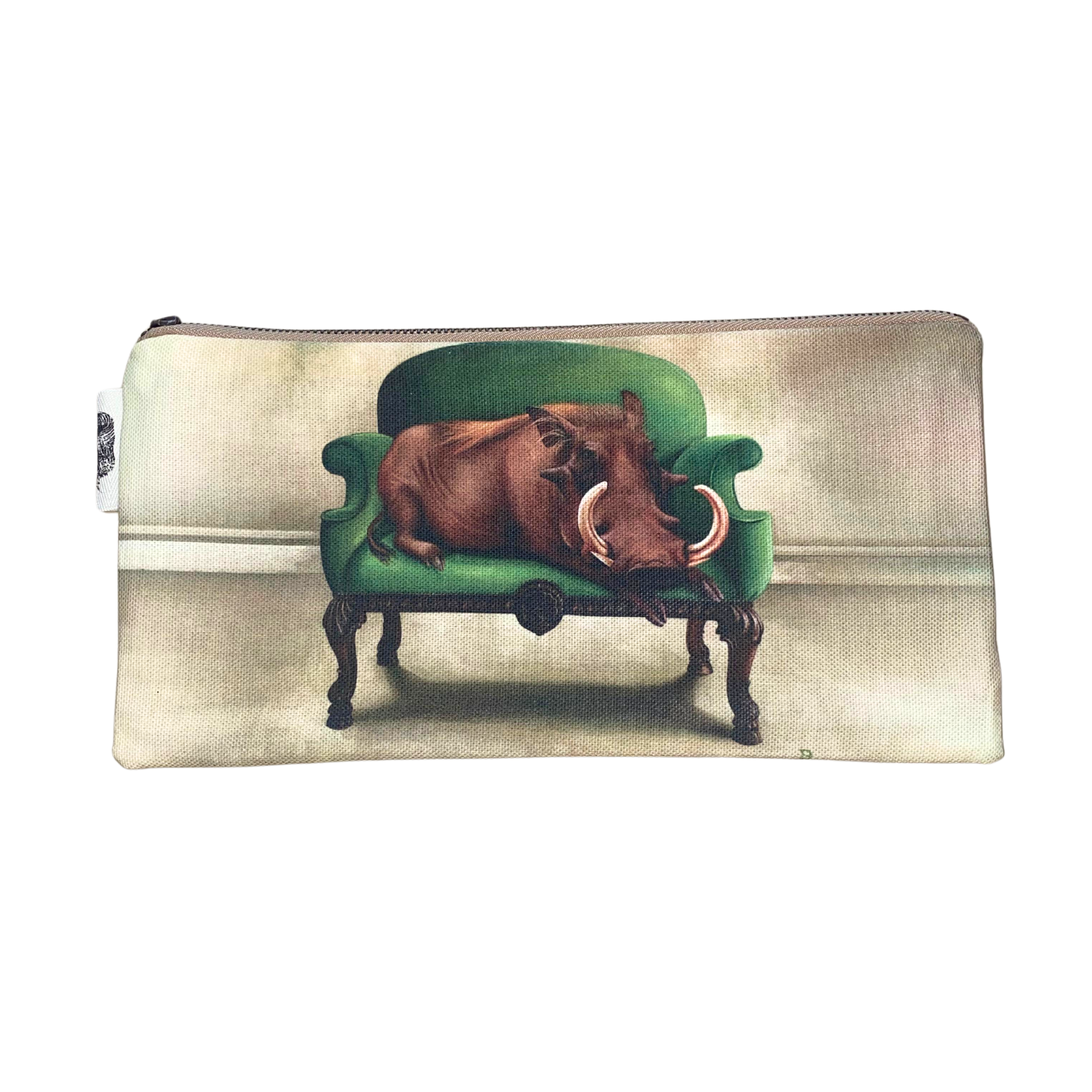 Animals At Leisure Pencil Cases