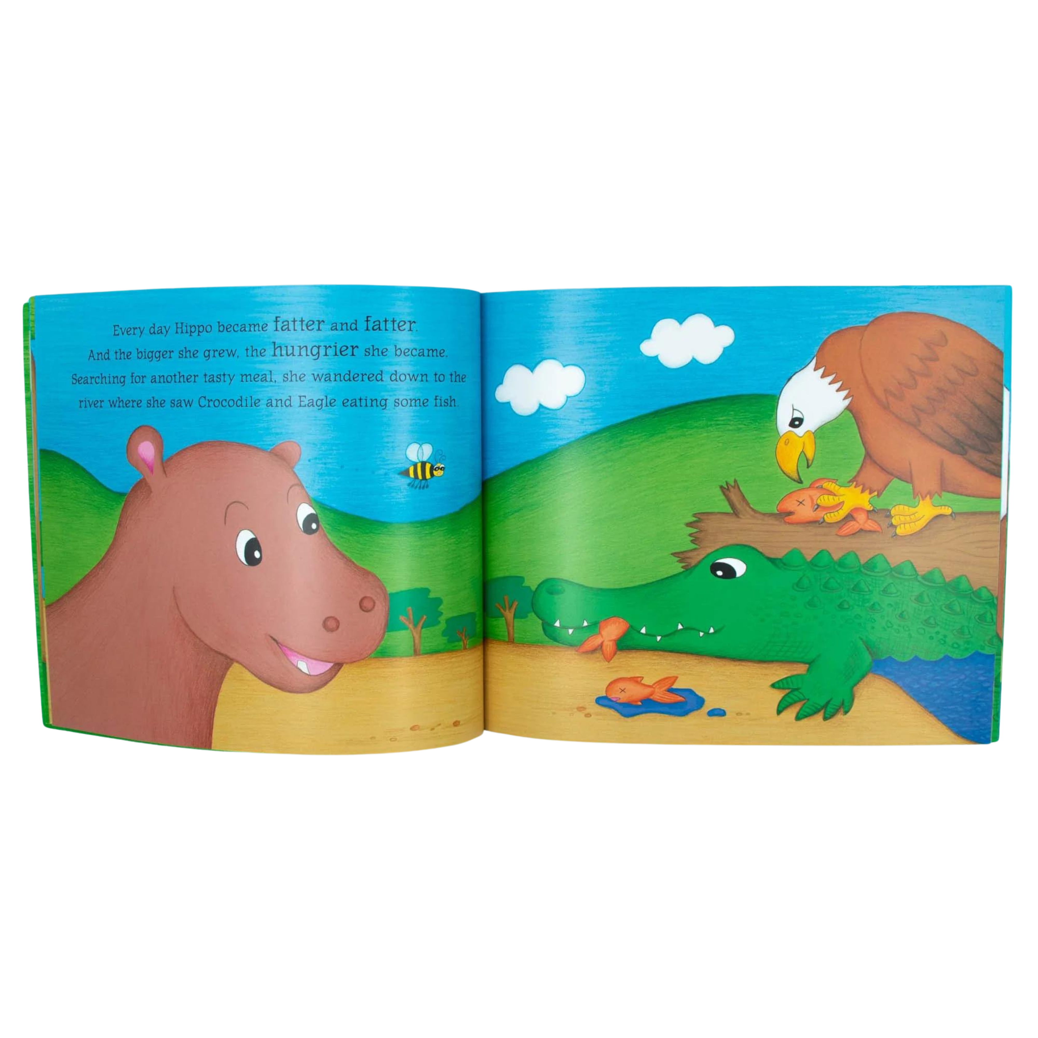 Why Hippo Loves The Water Children's Story Book