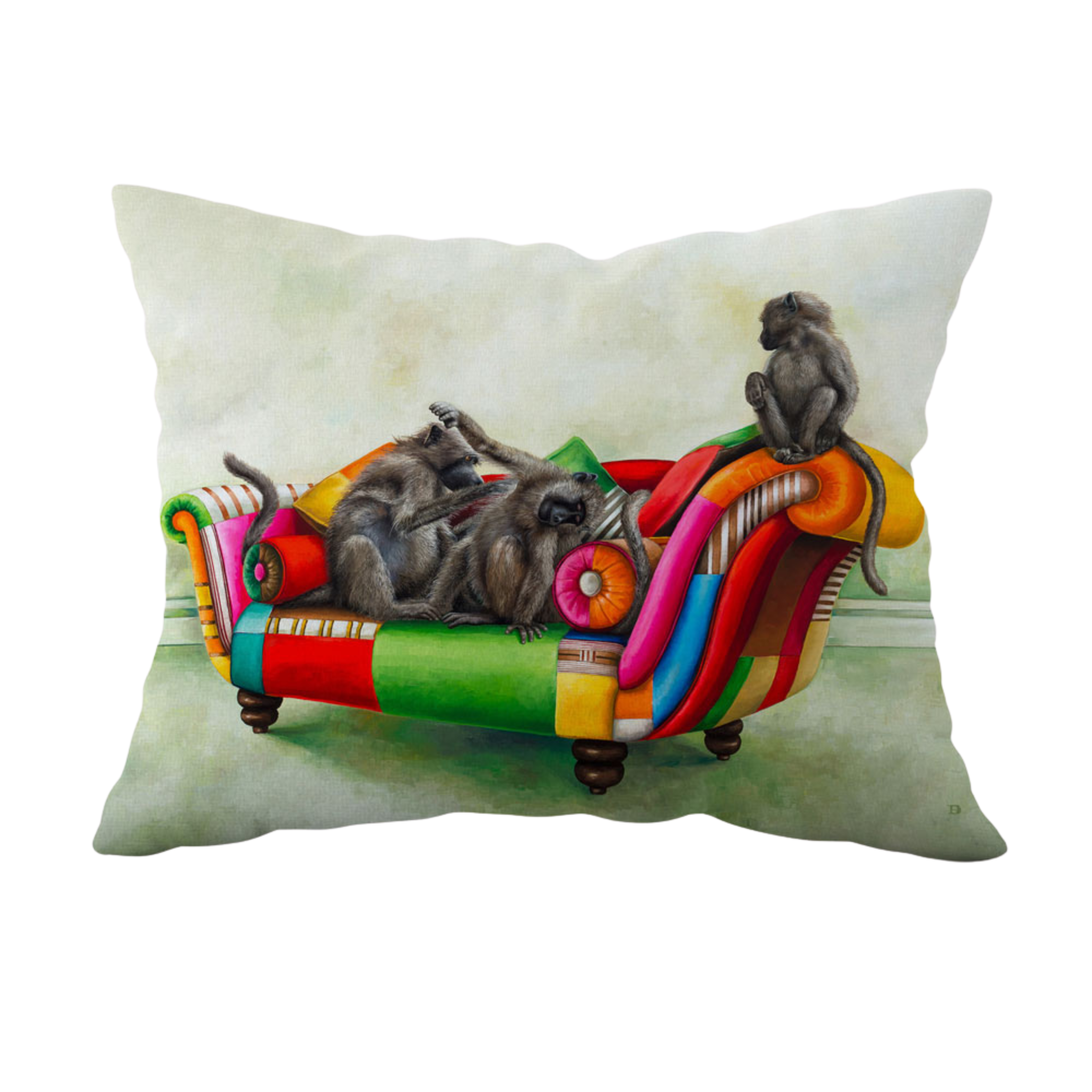 Printed African Themed Cushion Covers