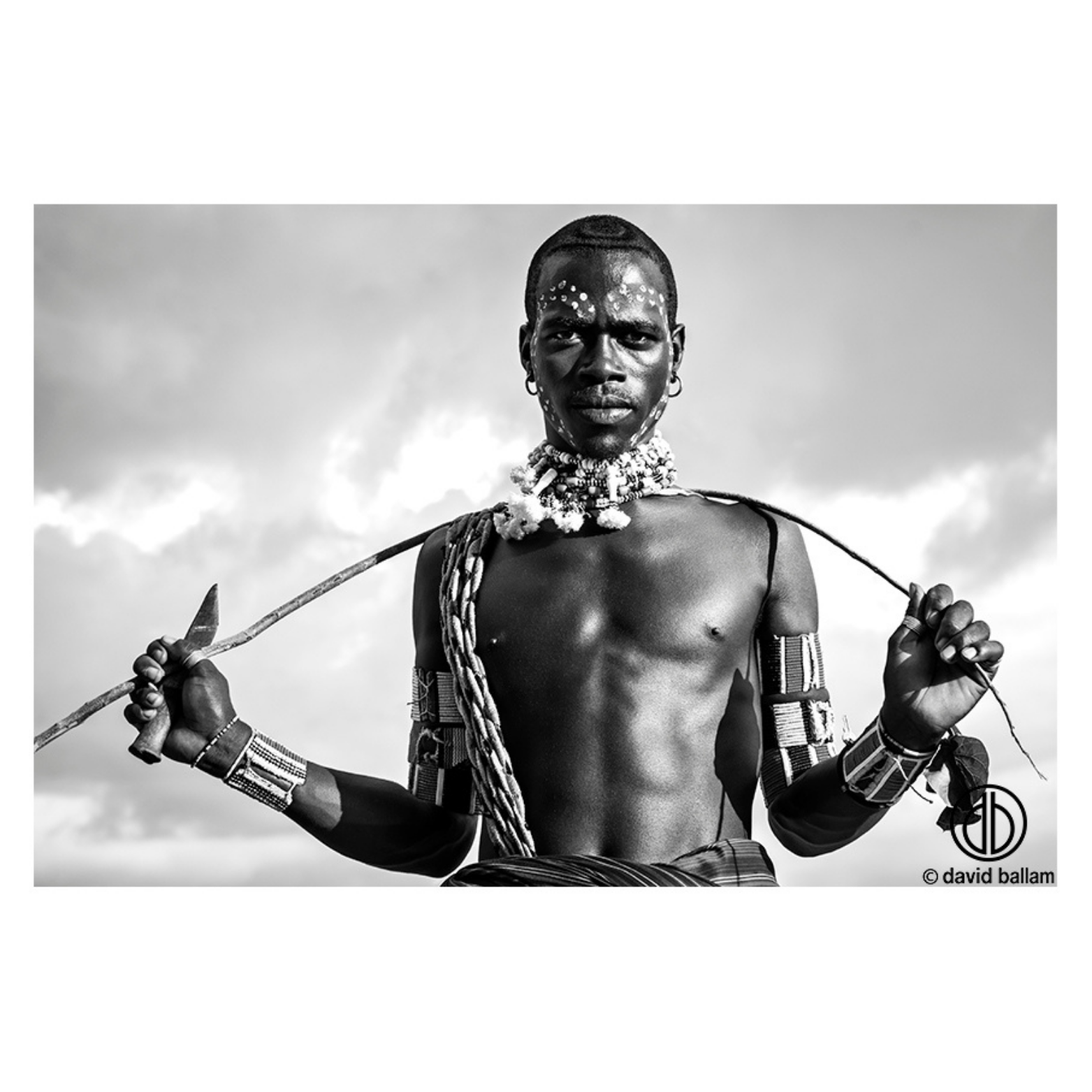 David Ballam Rolled Canvas Prints - Ethiopia's Omo Tribe (120cm x 80cm)