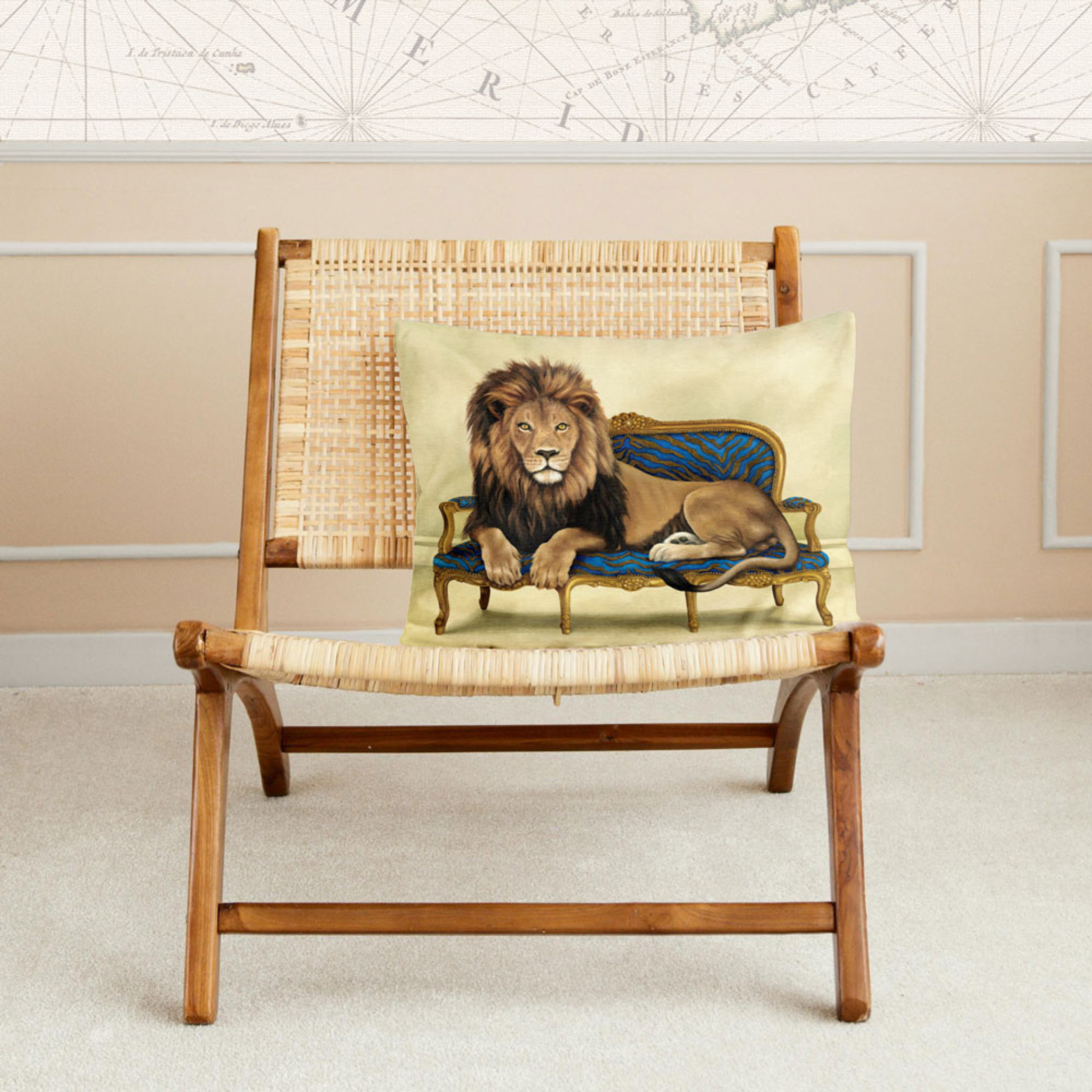 Printed African Themed Cushion Covers