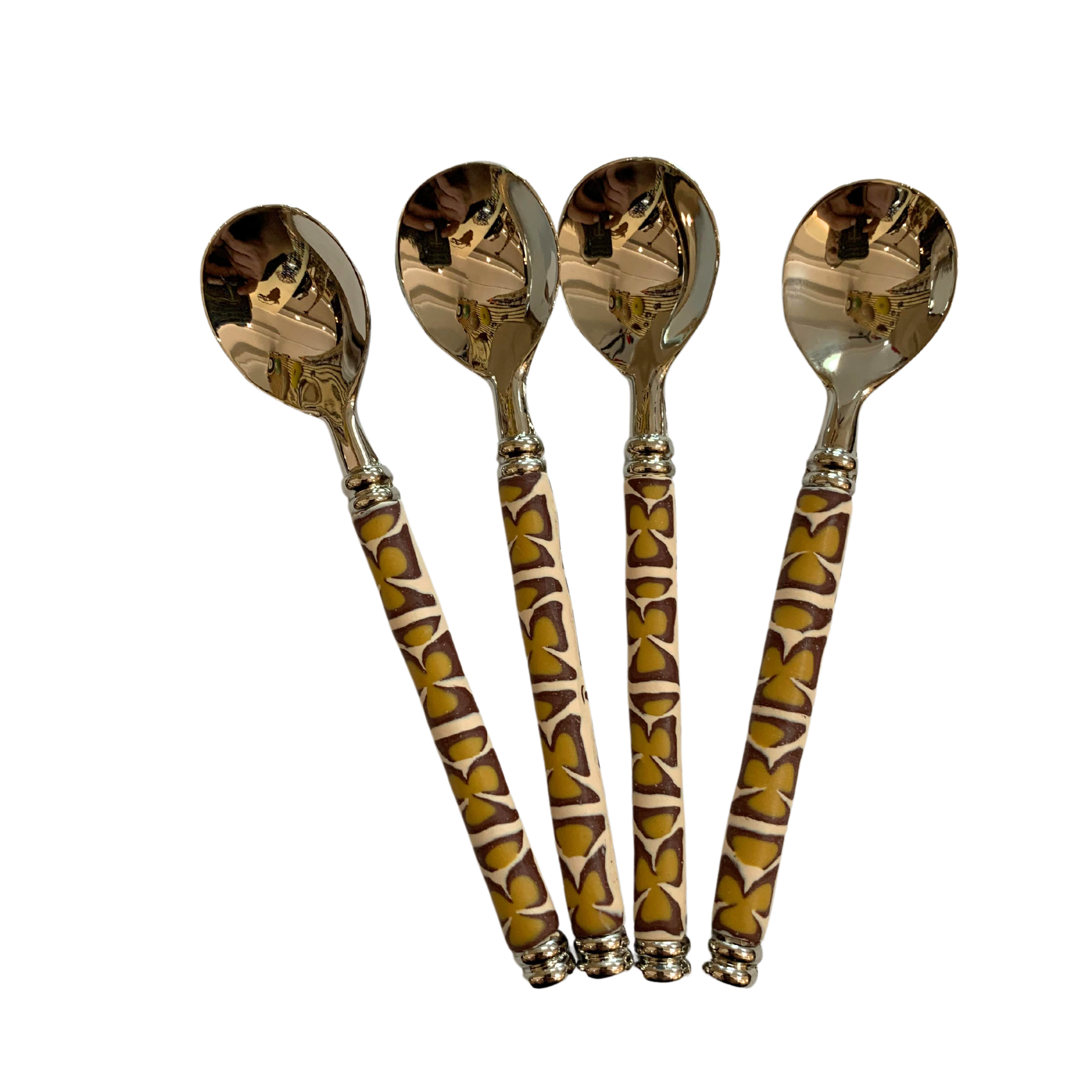 Clay Teaspoons (4Pc Set)
