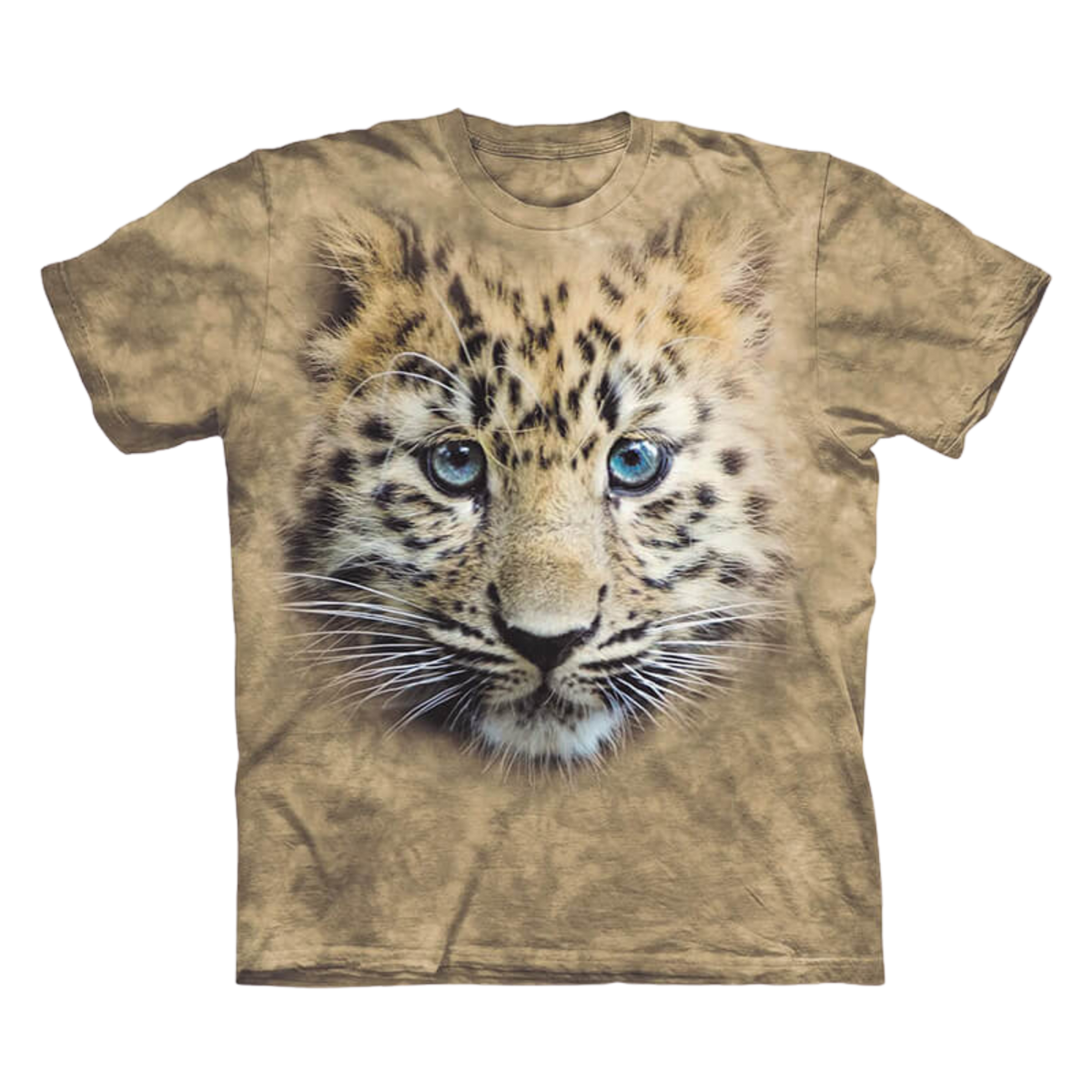 Baby Leopard Todlers Dyed T-Shirt - Sand