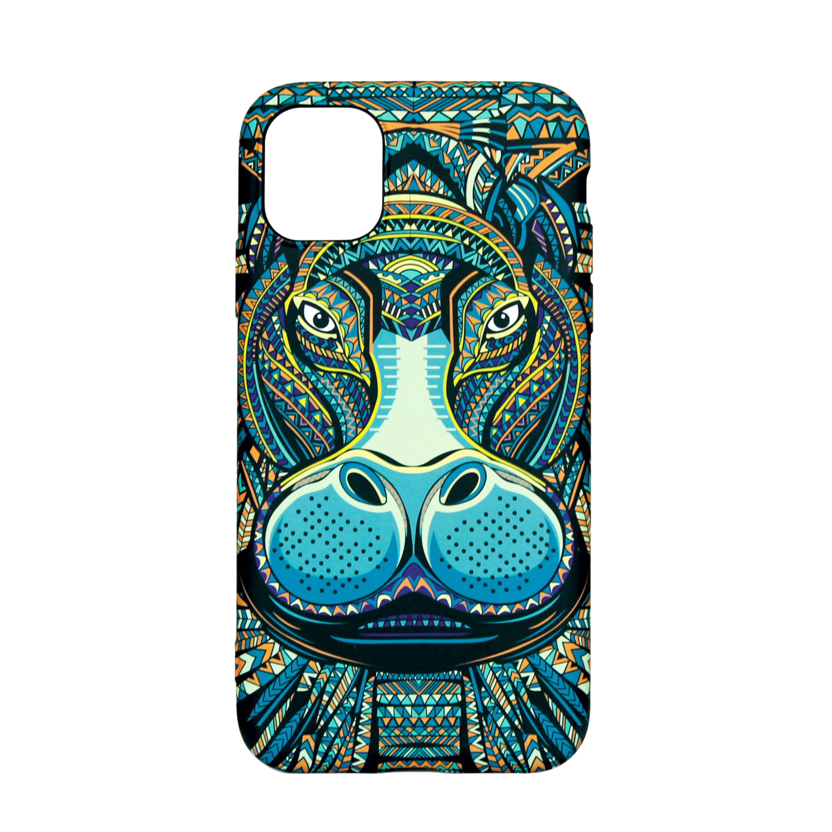 Glow In The Dark Hippo Silicone Cellphone Cover
