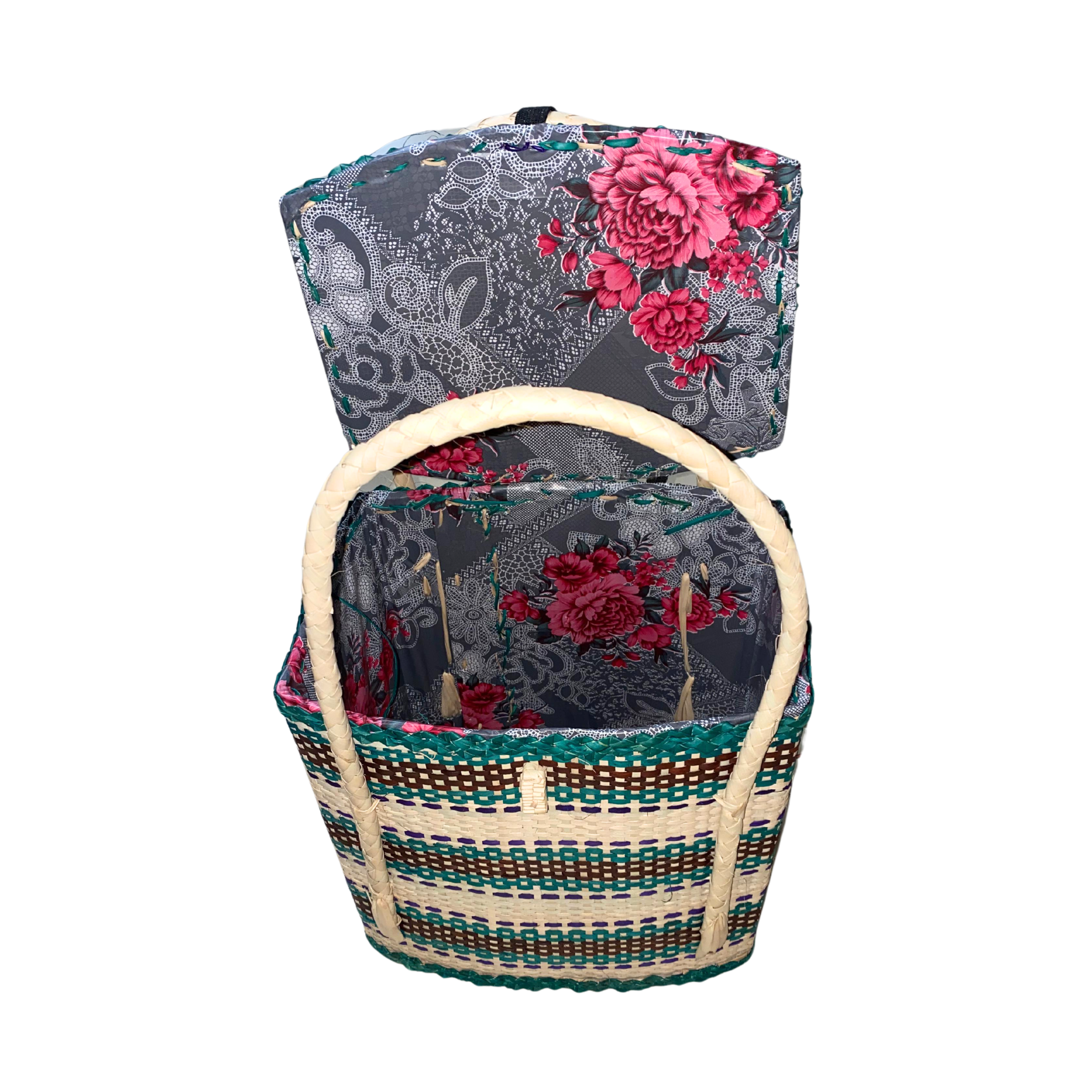 Handwoven Zulu Picnic Basket