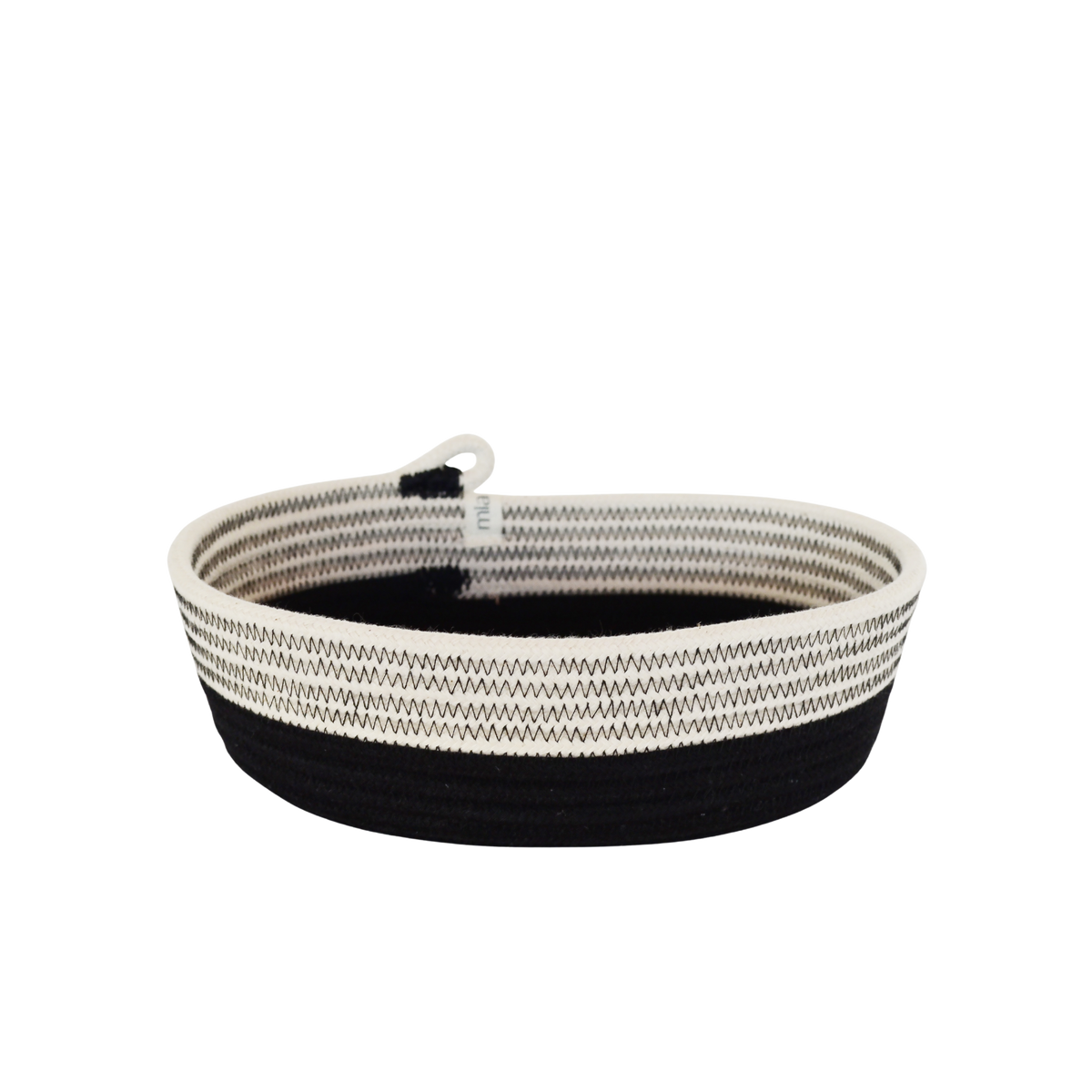Cotton Woven Essentials Oval Basket (XS)