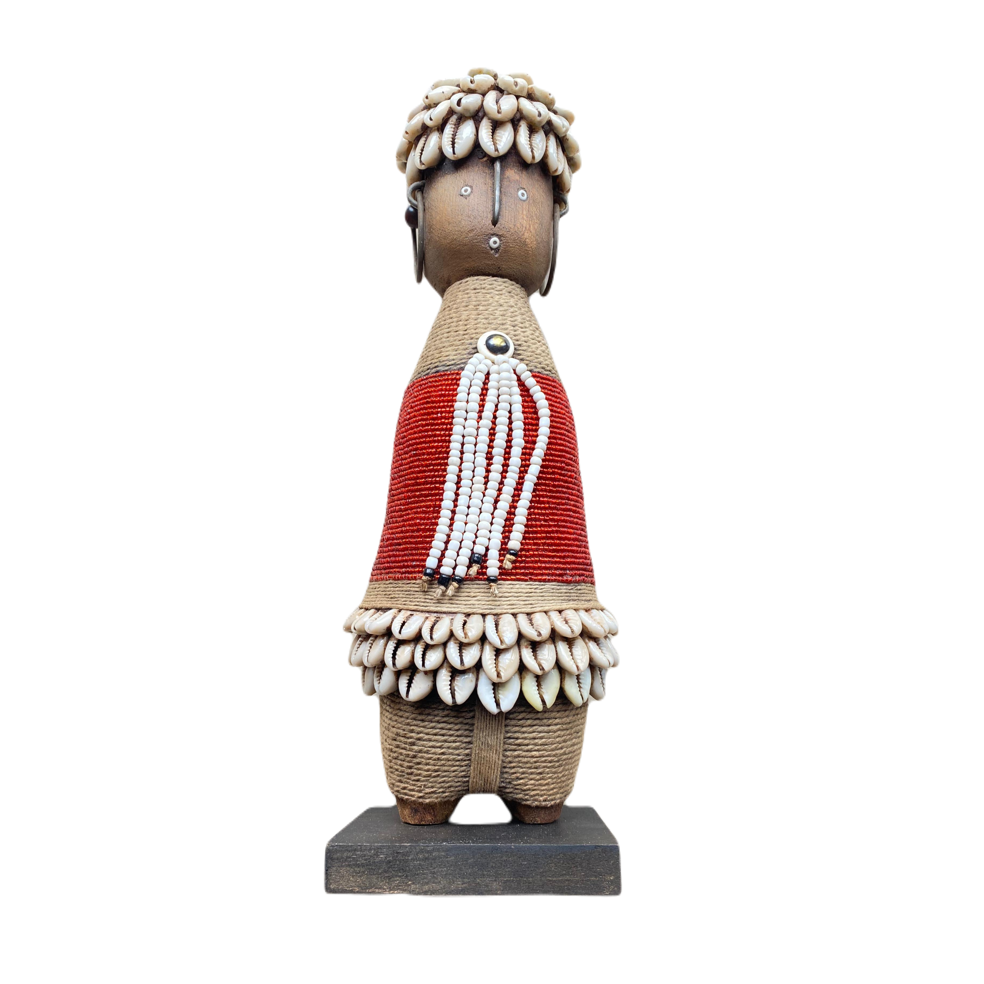 30cm Fat Wooden Beaded Namji Dolls