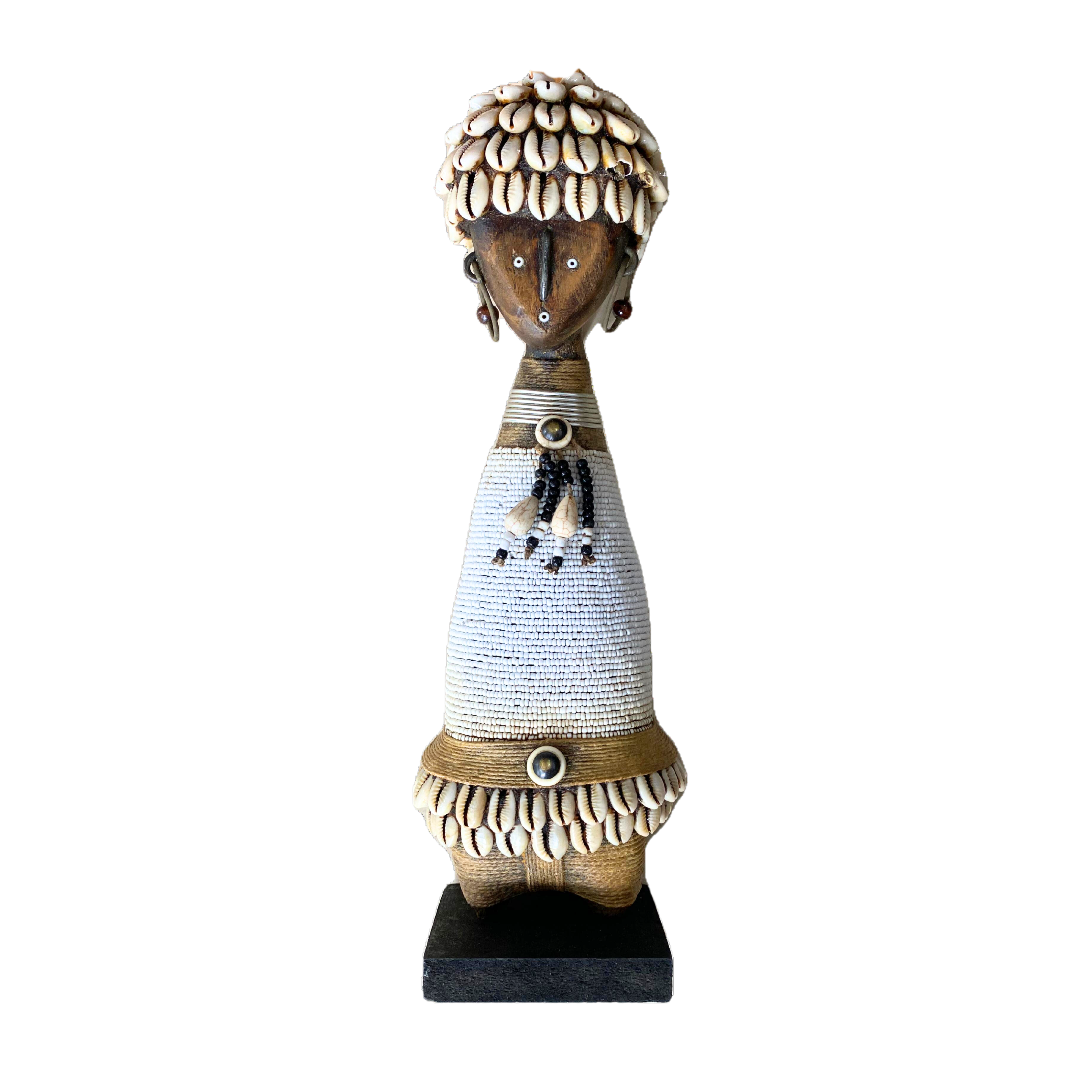 30cm Fat Wooden Beaded Namji Dolls