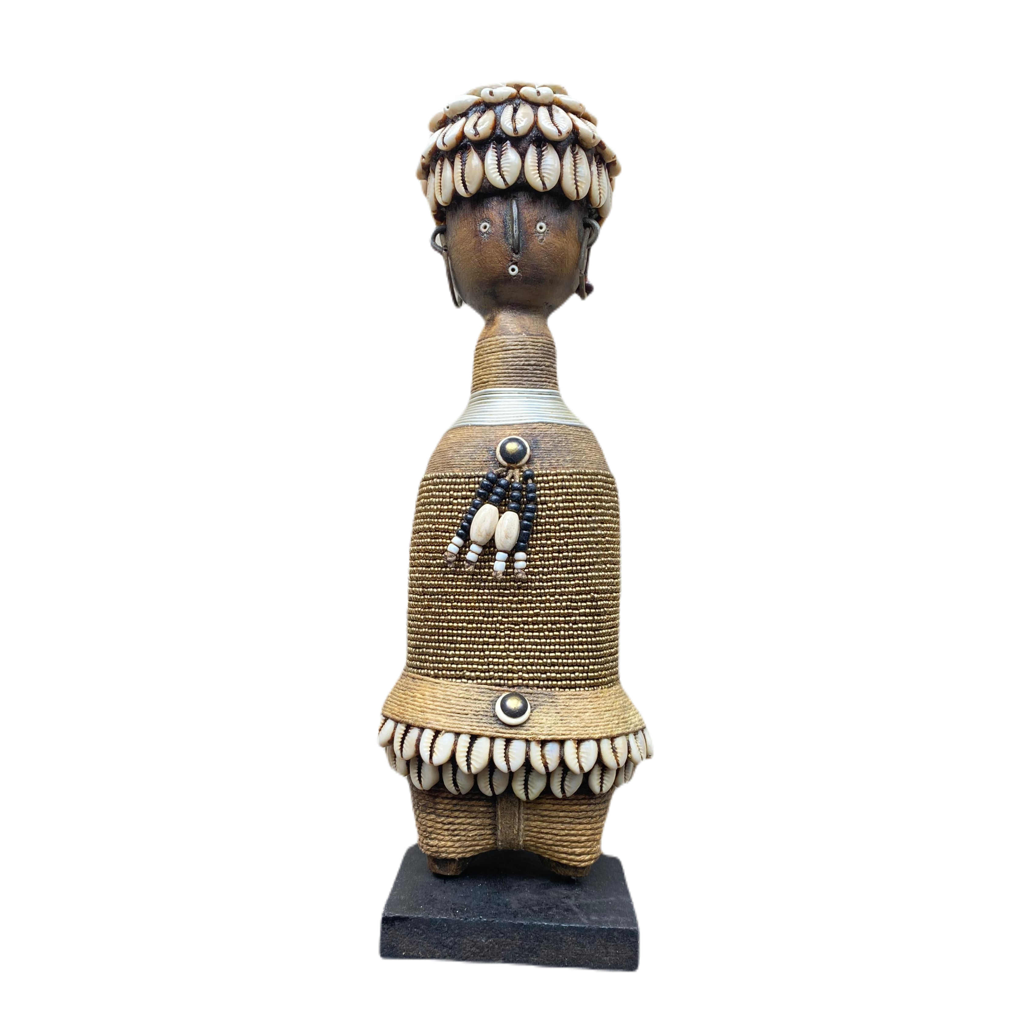 30cm Fat Wooden Beaded Namji Dolls