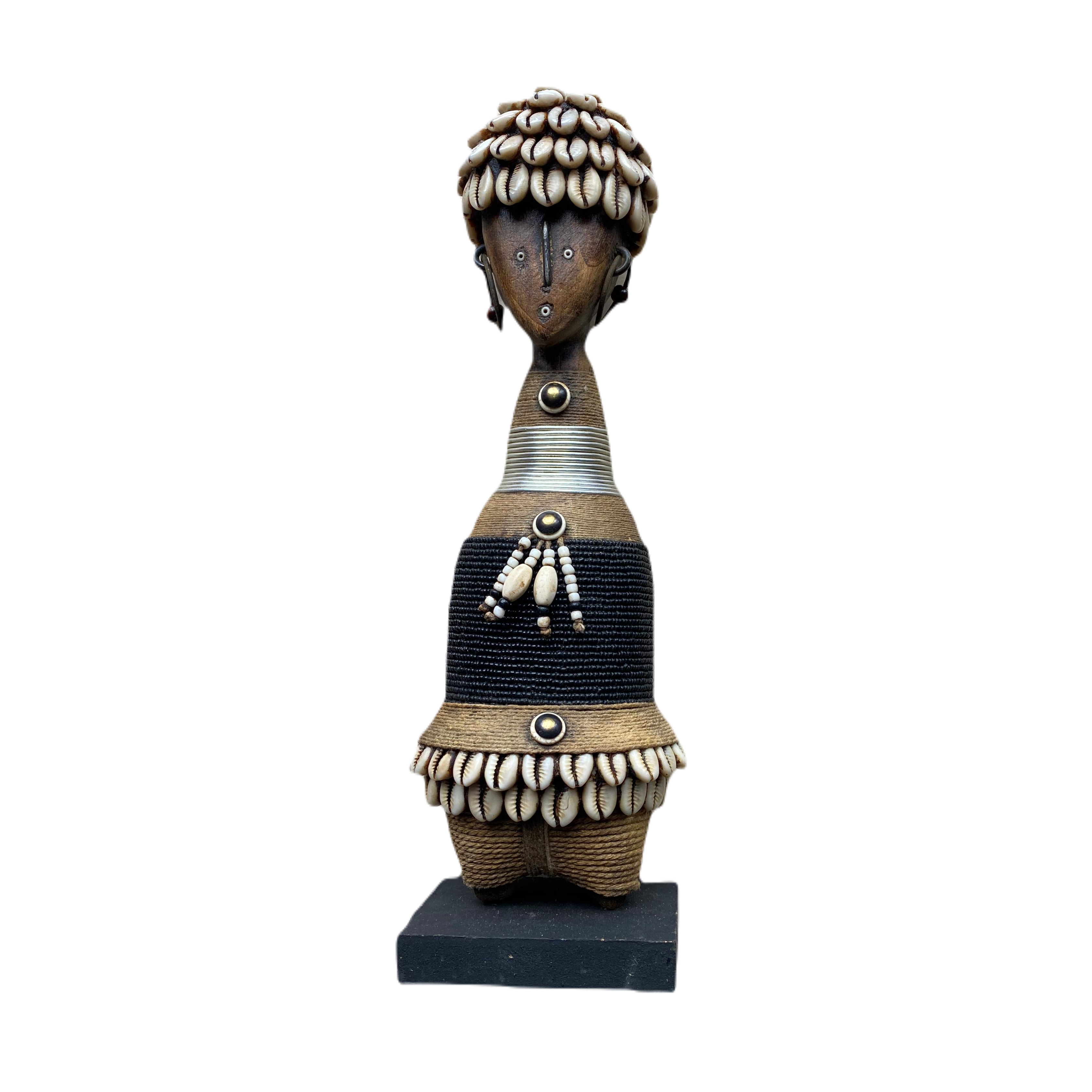 30cm Fat Wooden Beaded Namji Dolls