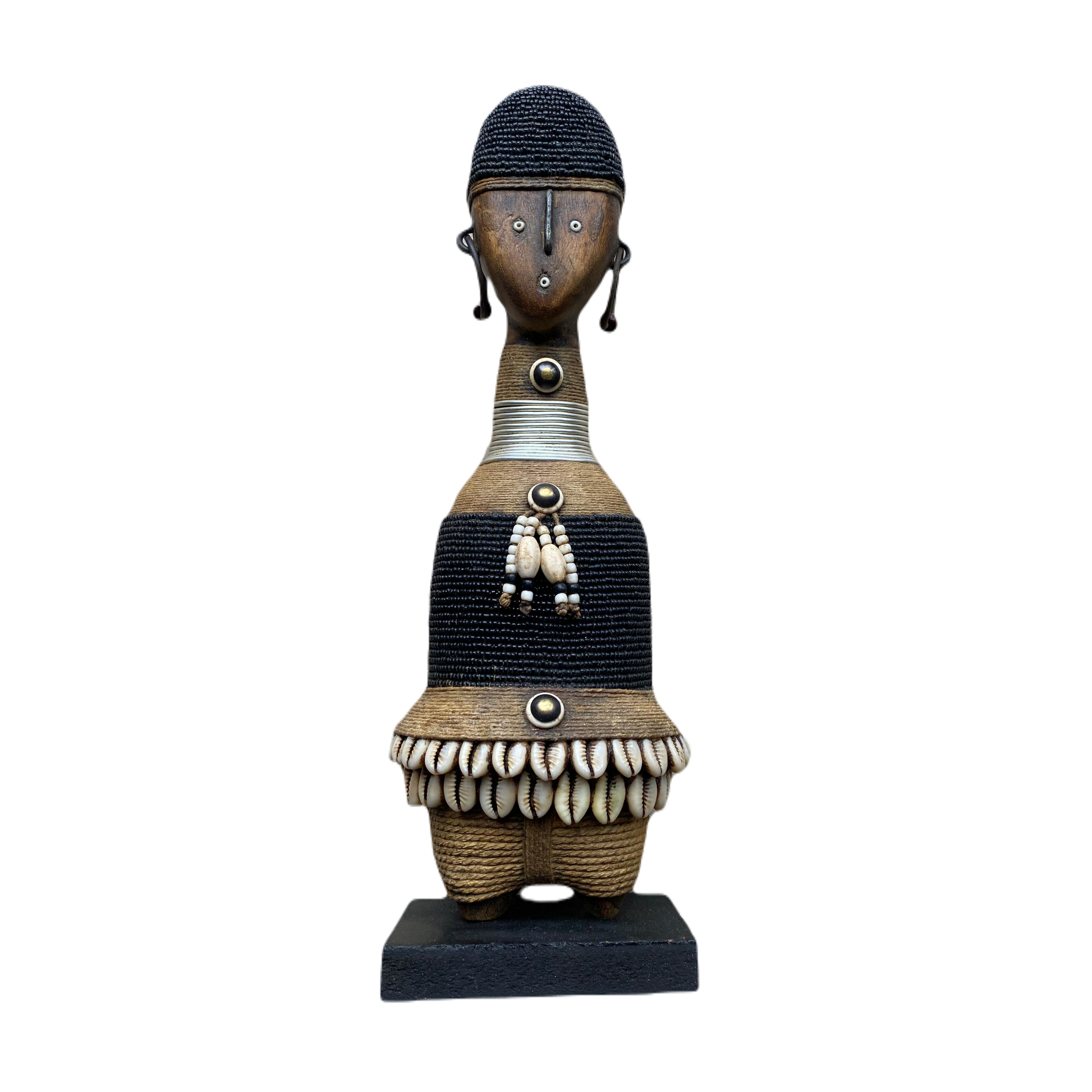 30cm Fat Wooden Beaded Namji Dolls