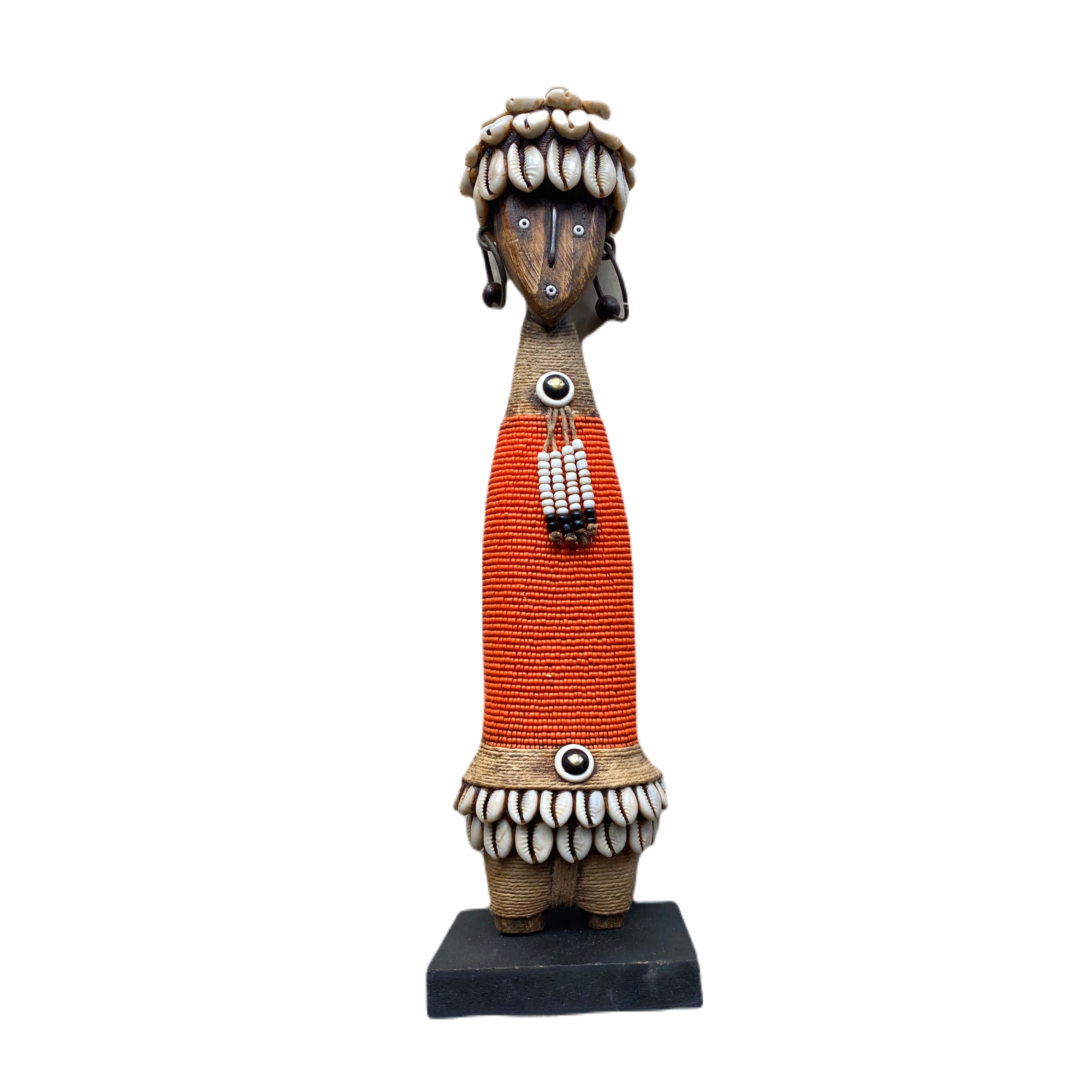 30cm Slim Wooden Beaded Namji Dolls
