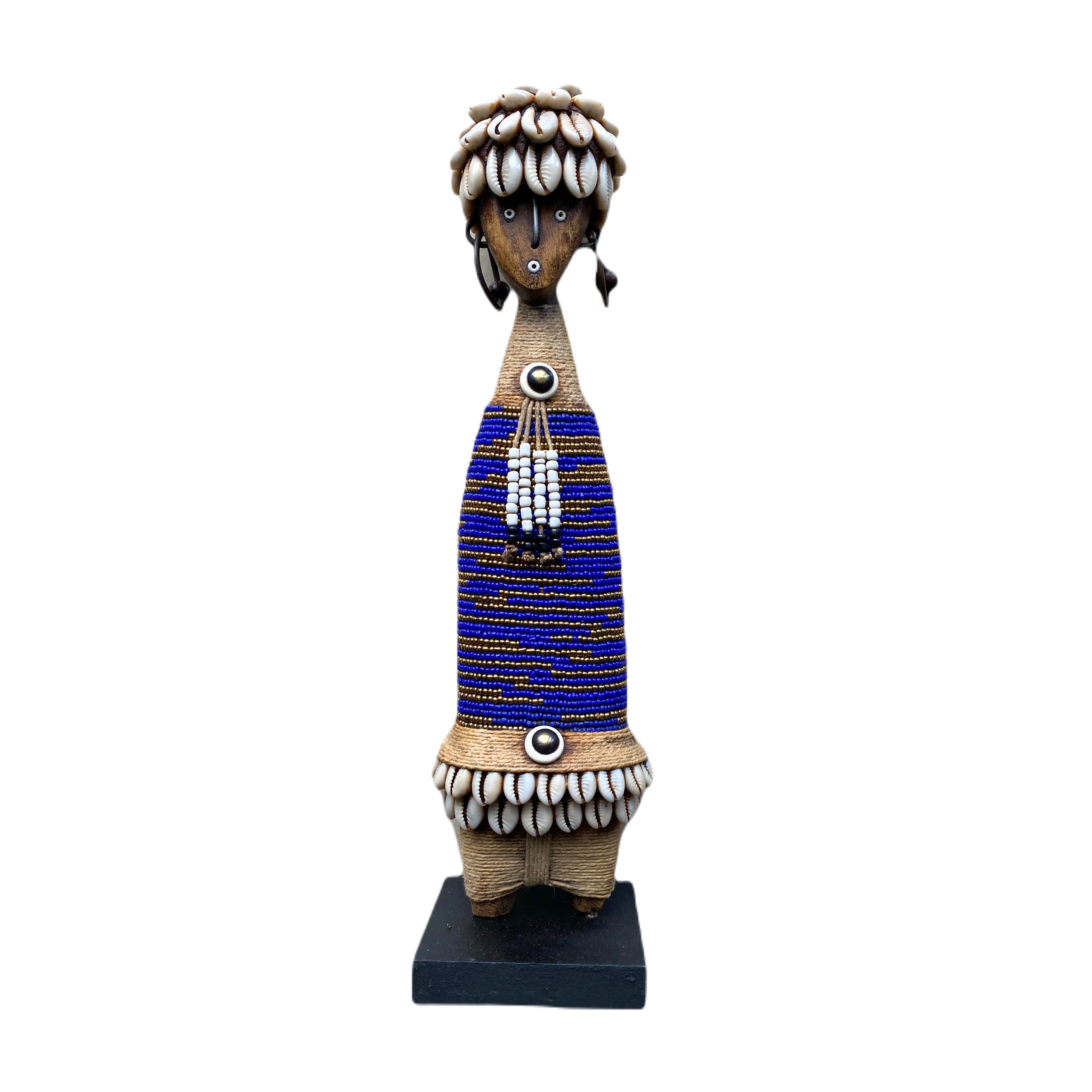 30cm Slim Wooden Beaded Namji Dolls