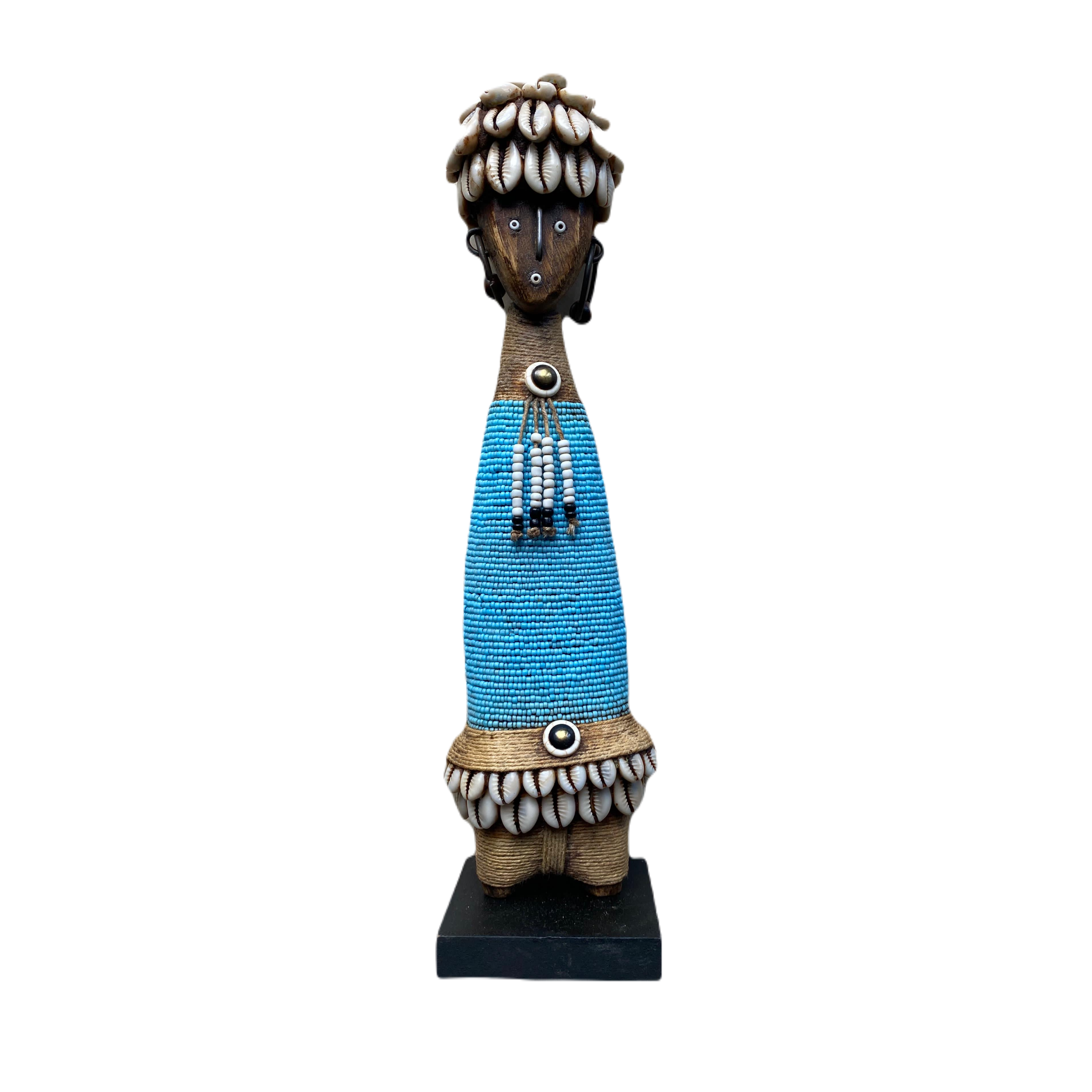 30cm Slim Wooden Beaded Namji Dolls