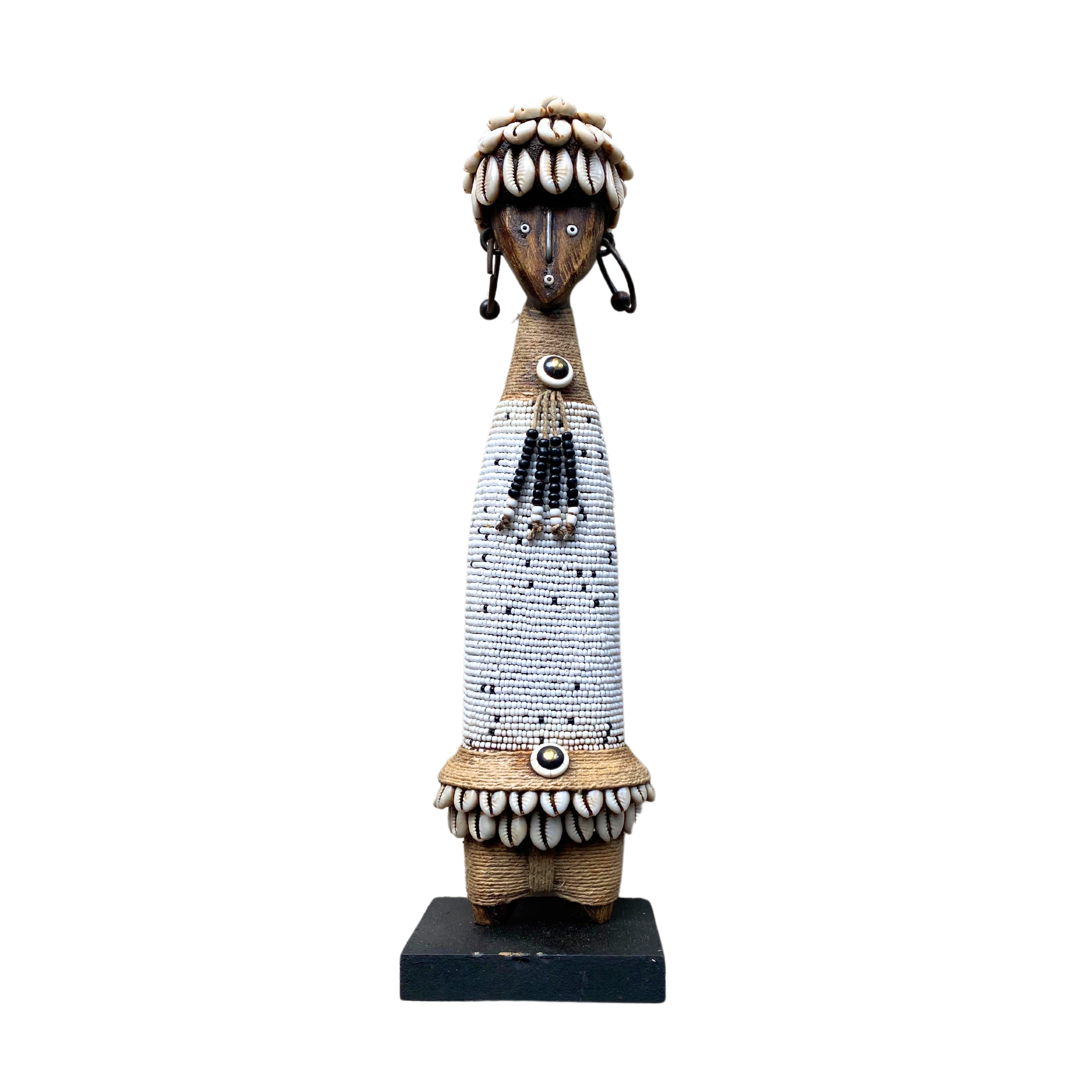 30cm Slim Wooden Beaded Namji Dolls