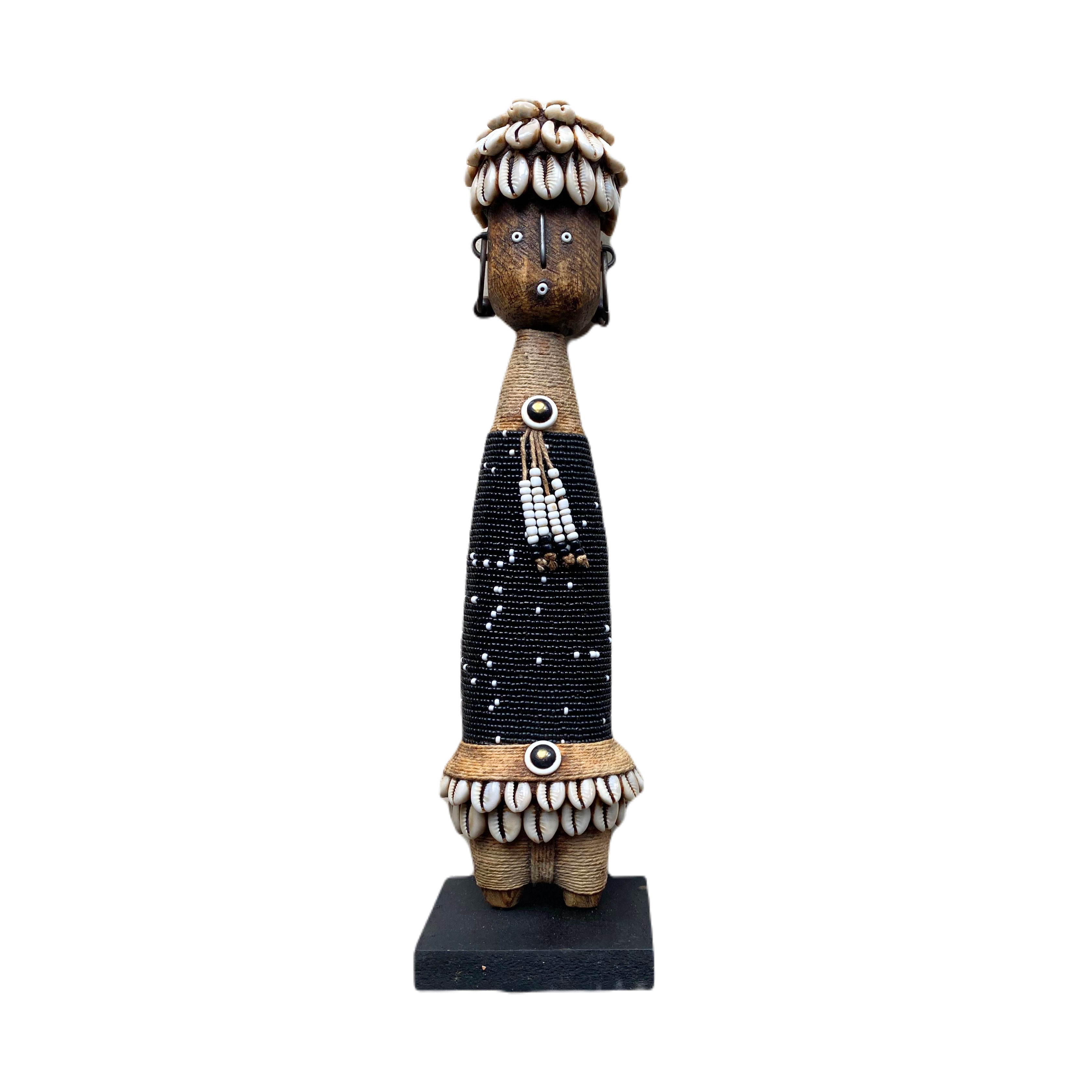 30cm Slim Wooden Beaded Namji Dolls