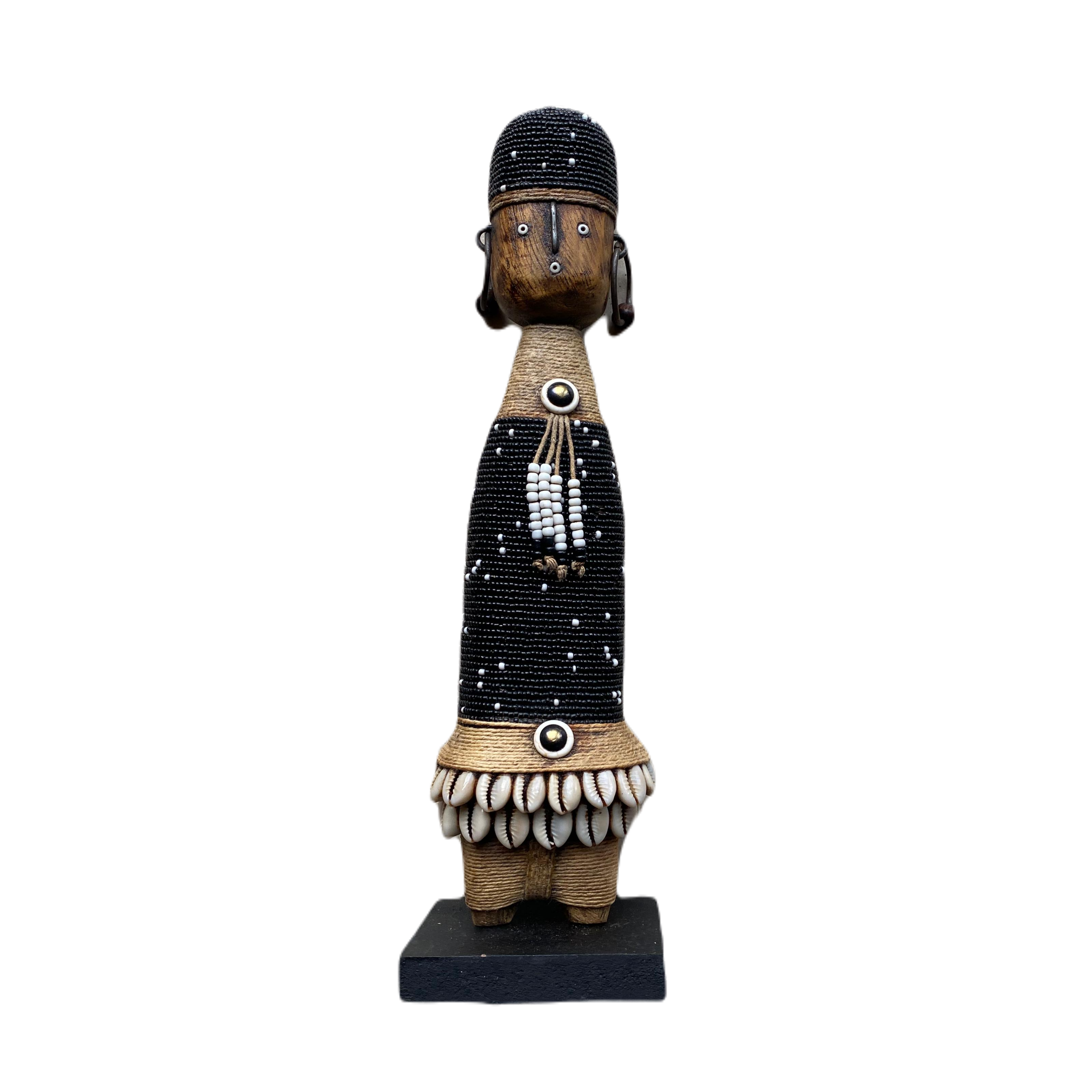 30cm Slim Wooden Beaded Namji Dolls
