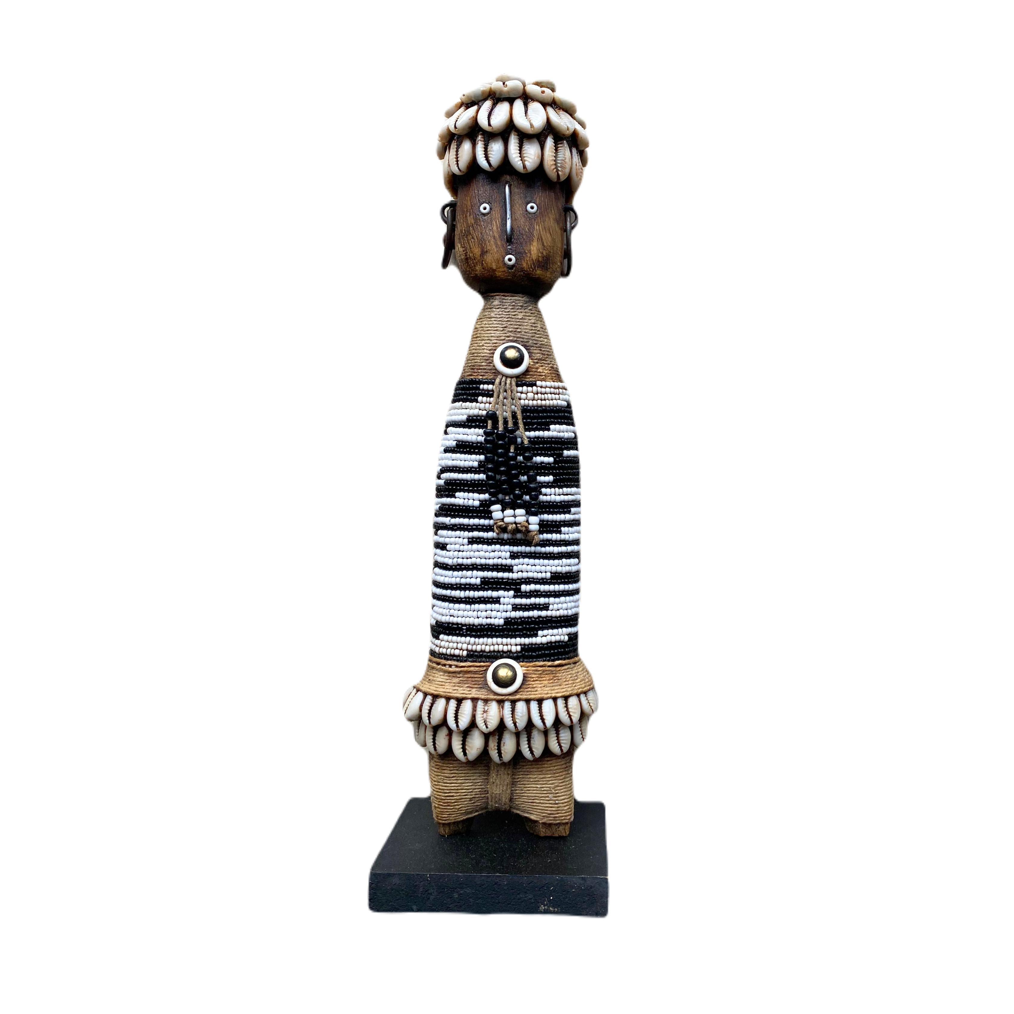 30cm Slim Wooden Beaded Namji Dolls