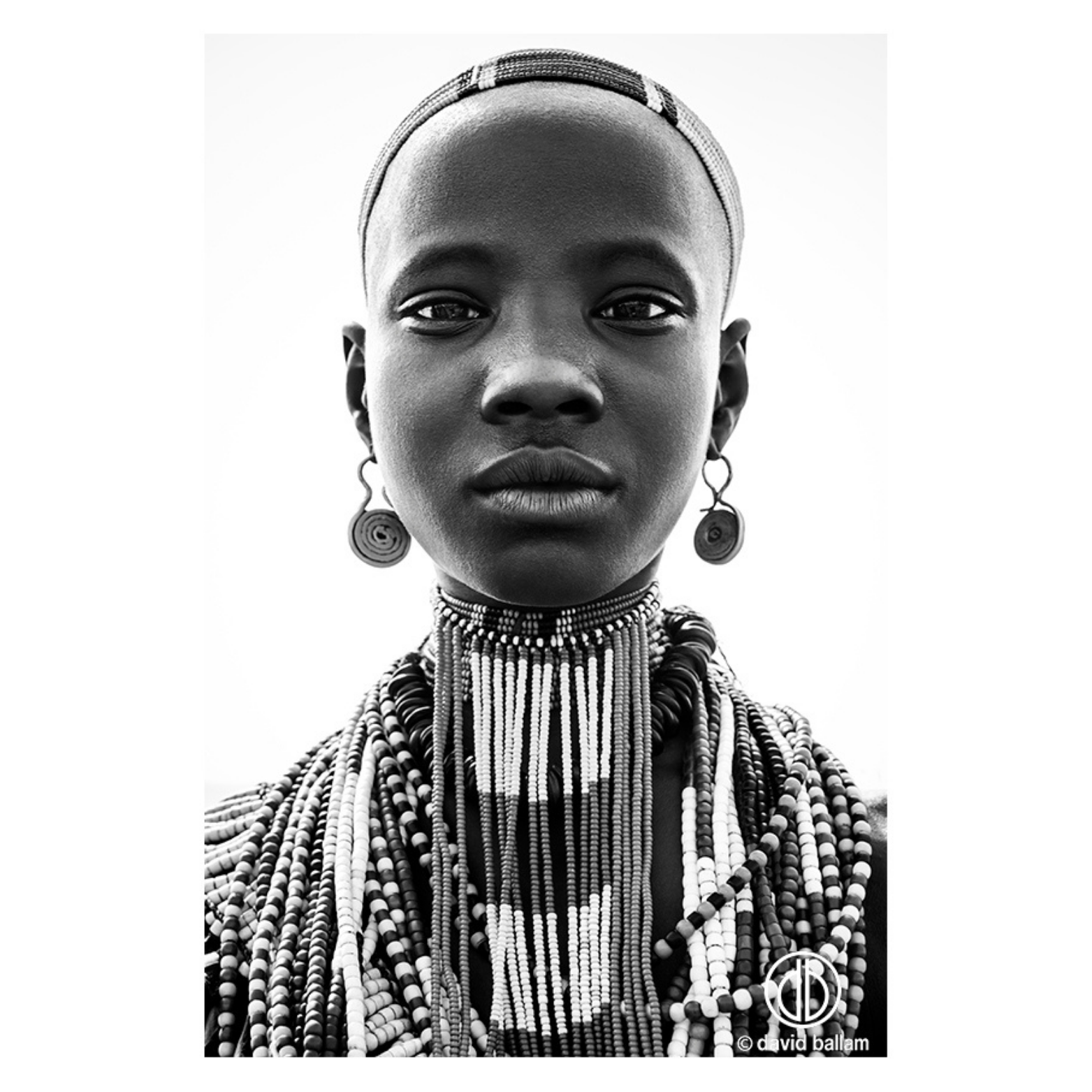 David Ballam Rolled Canvas Prints - Ethiopia's Omo Tribe (120cm x 80cm)