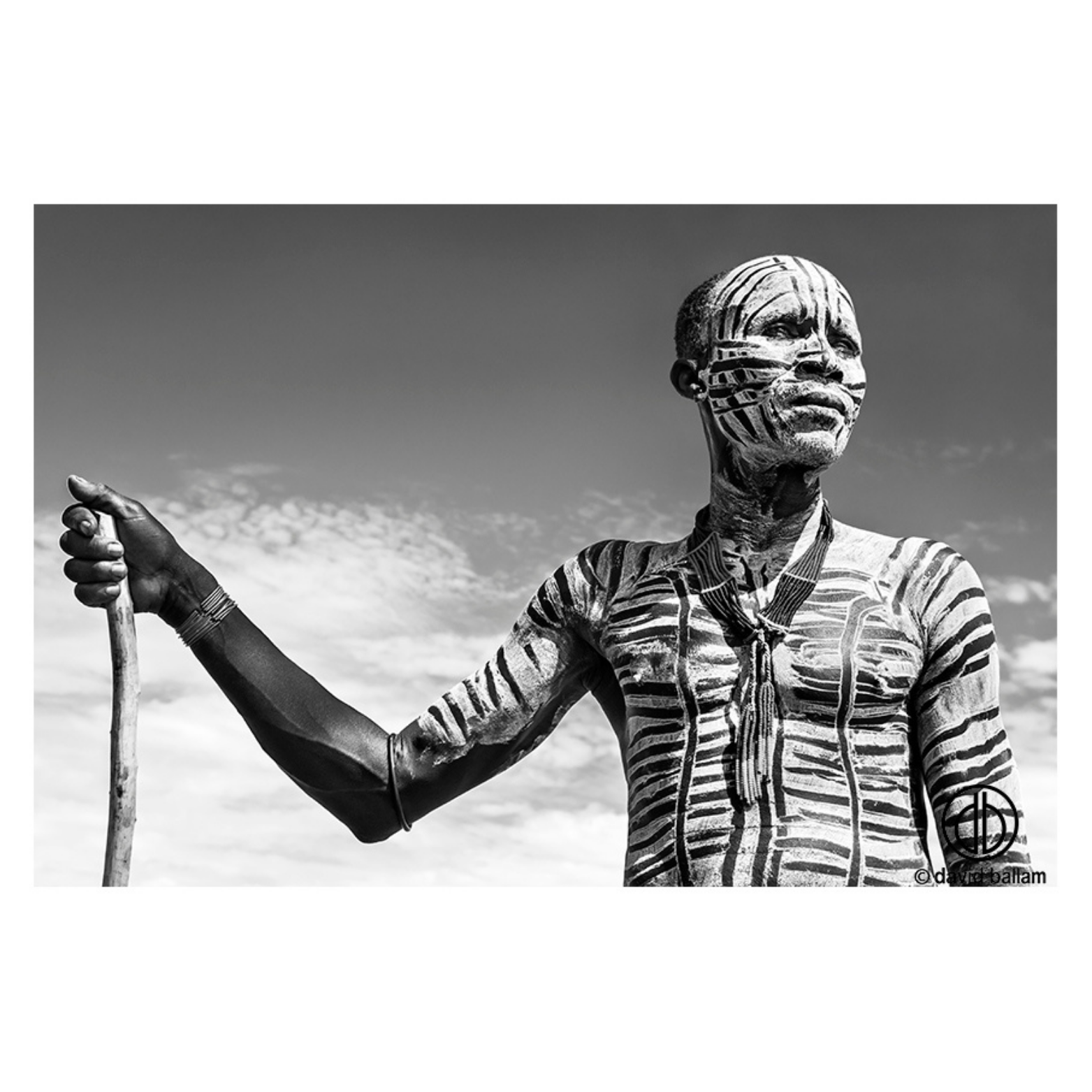 David Ballam Rolled Canvas Prints - Ethiopia's Omo Tribe (120cm x 80cm)