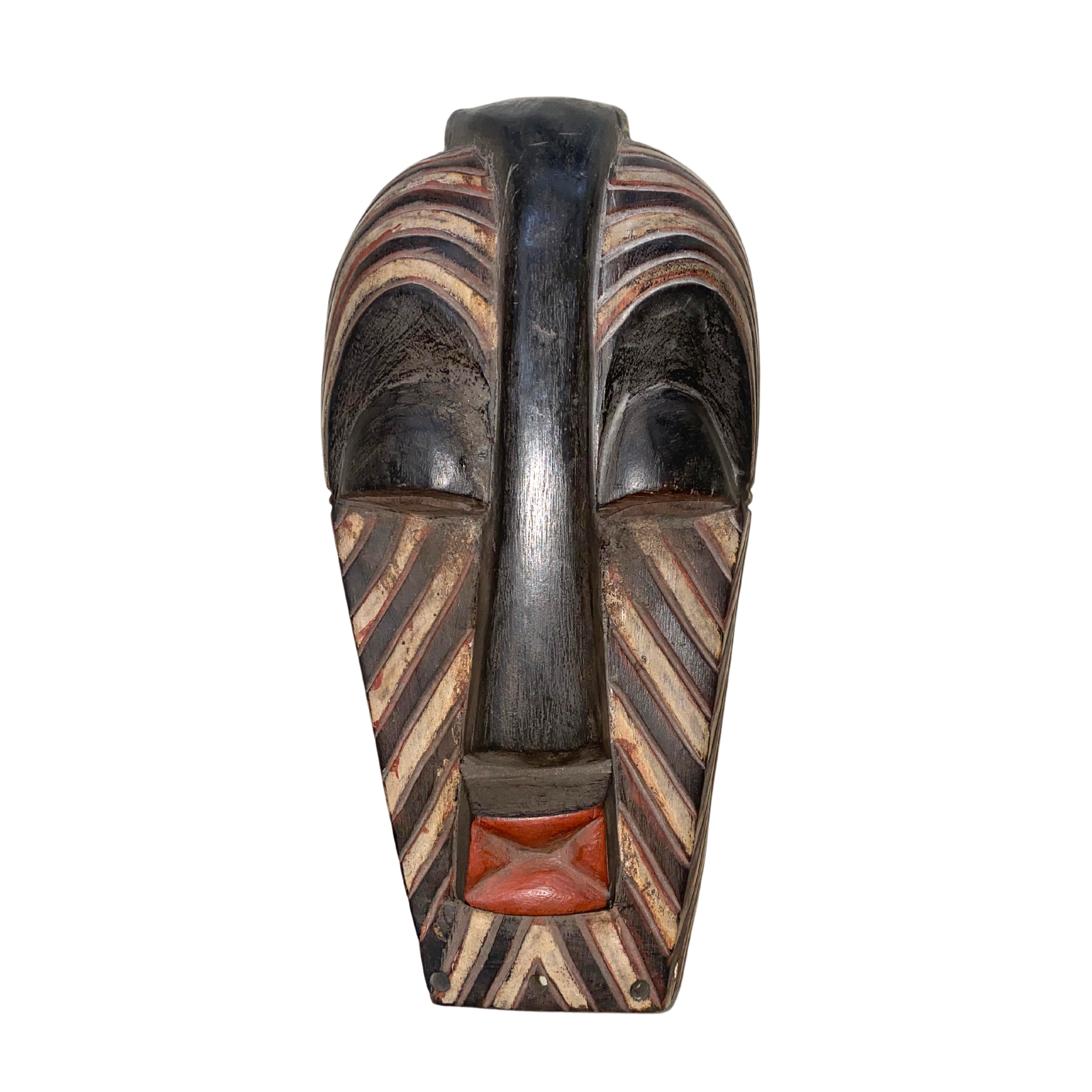 Lengola Red Zebra Mask