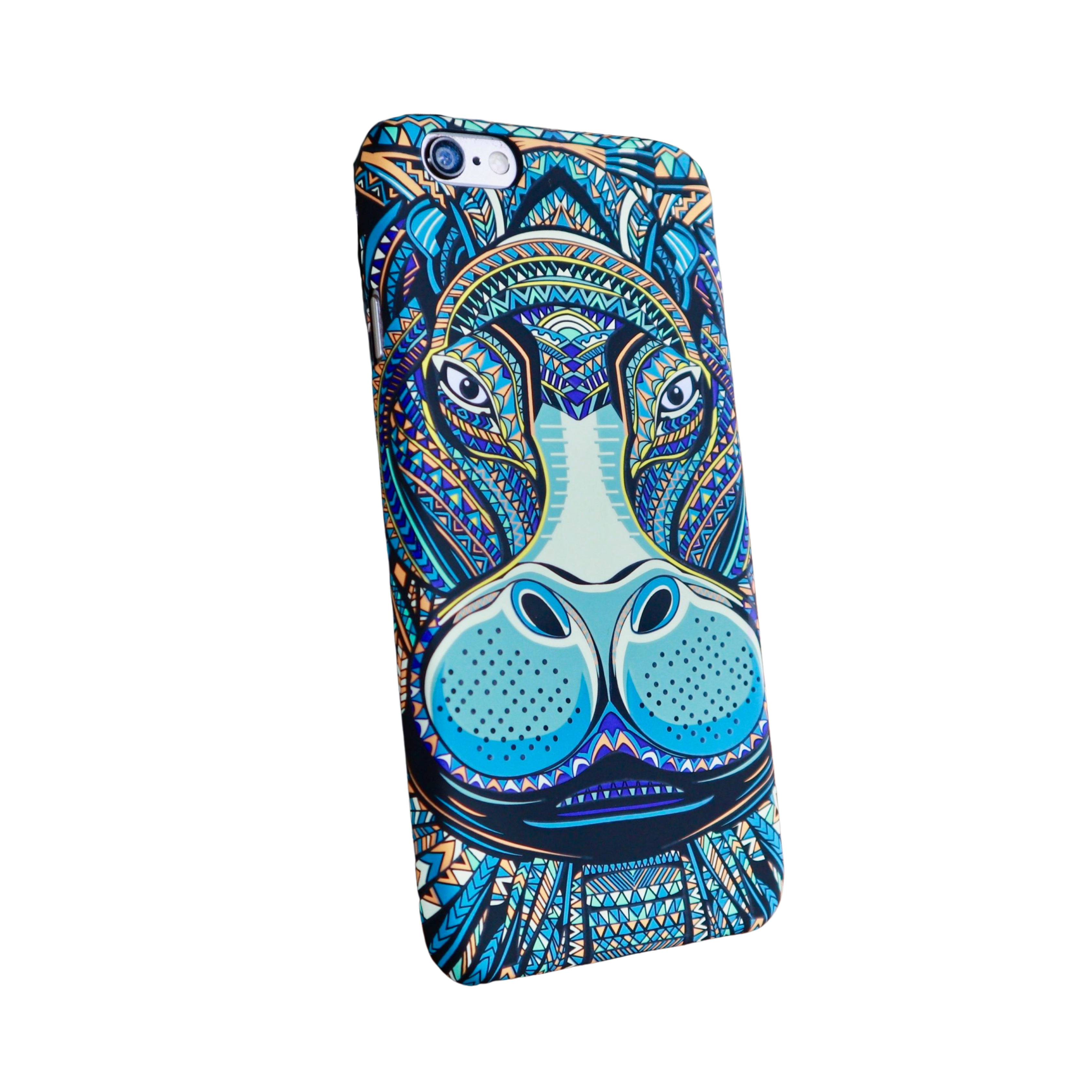 Glow In The Dark Hippo Silicone Cellphone Cover