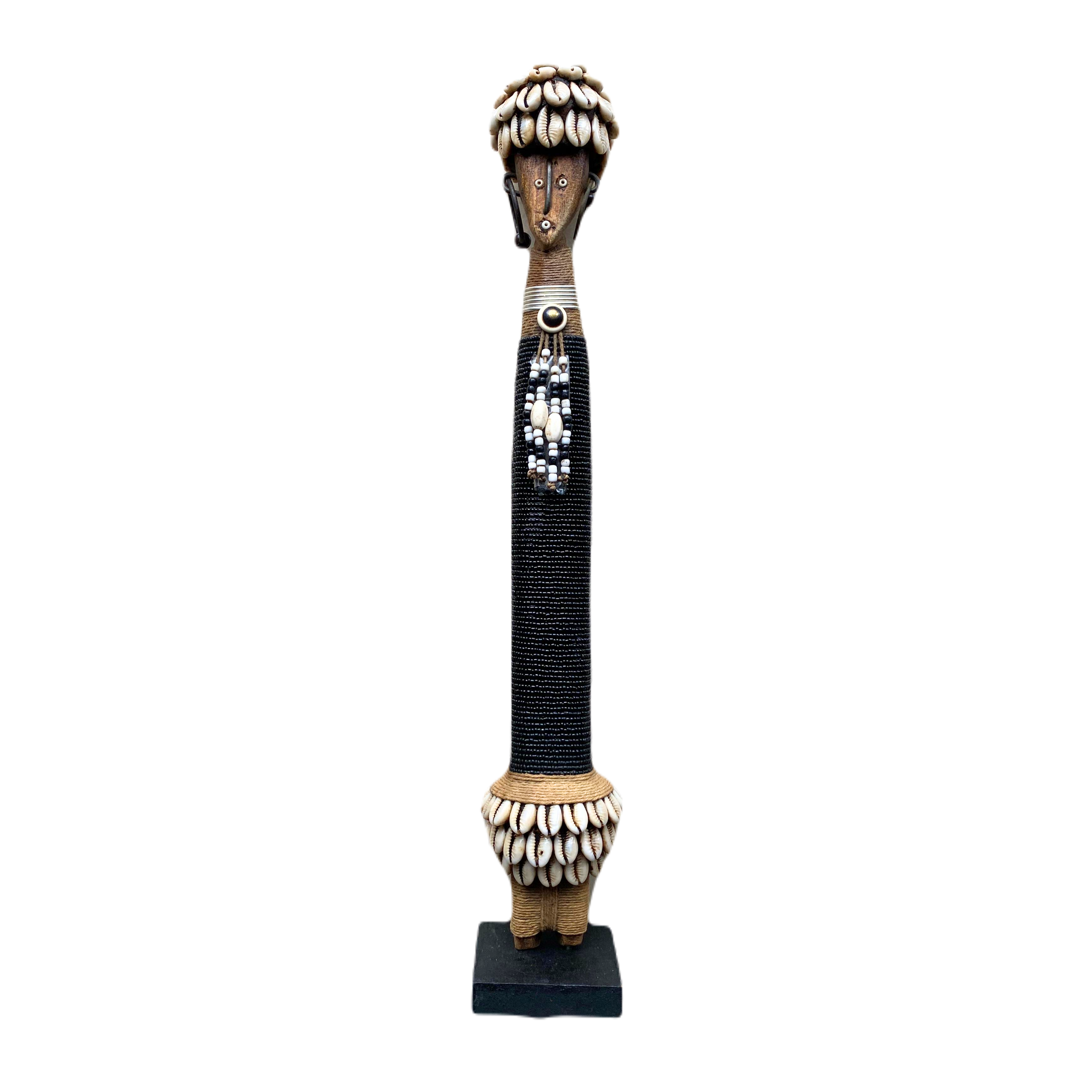 40cm Wooden Beaded Namji Dolls