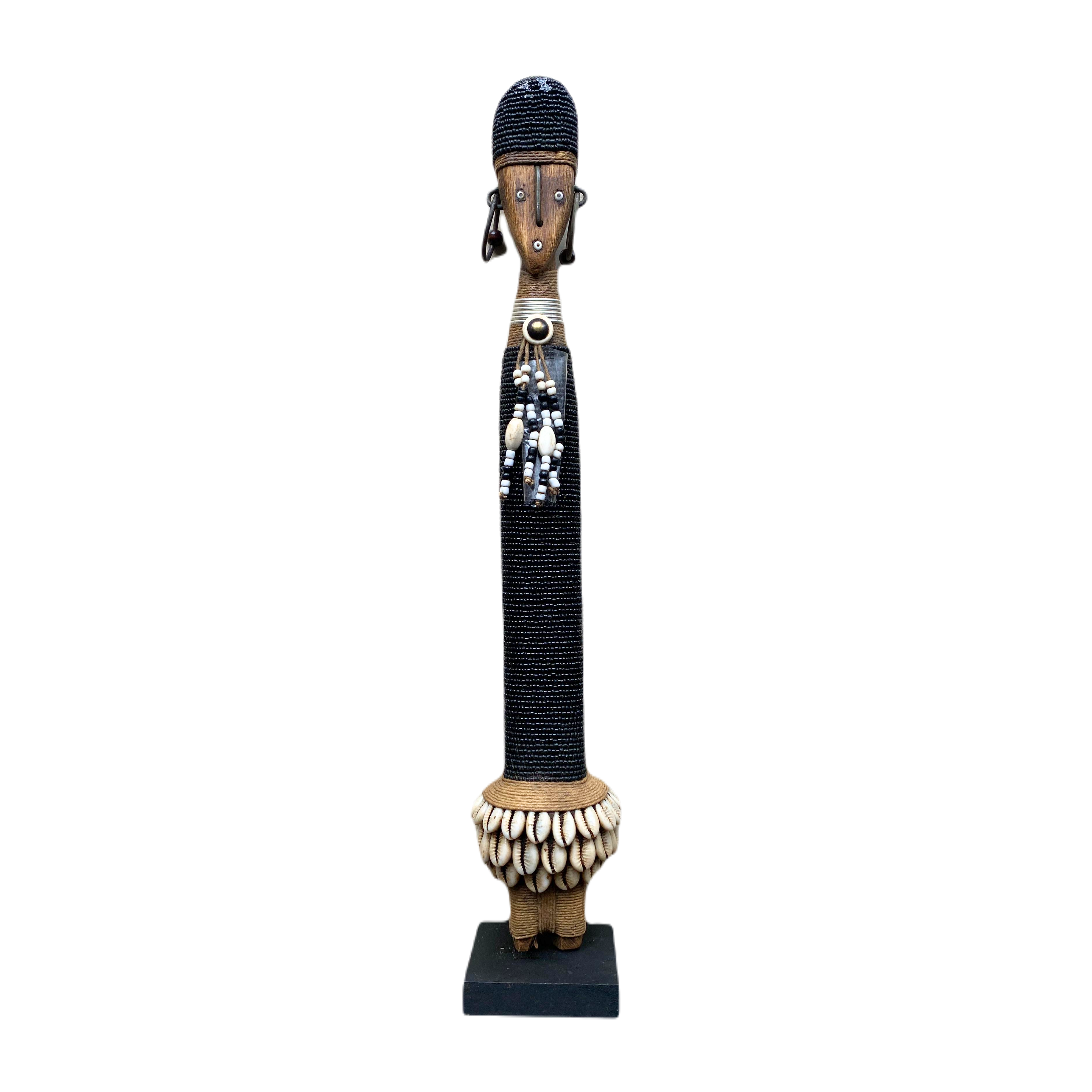 40cm Wooden Beaded Namji Dolls