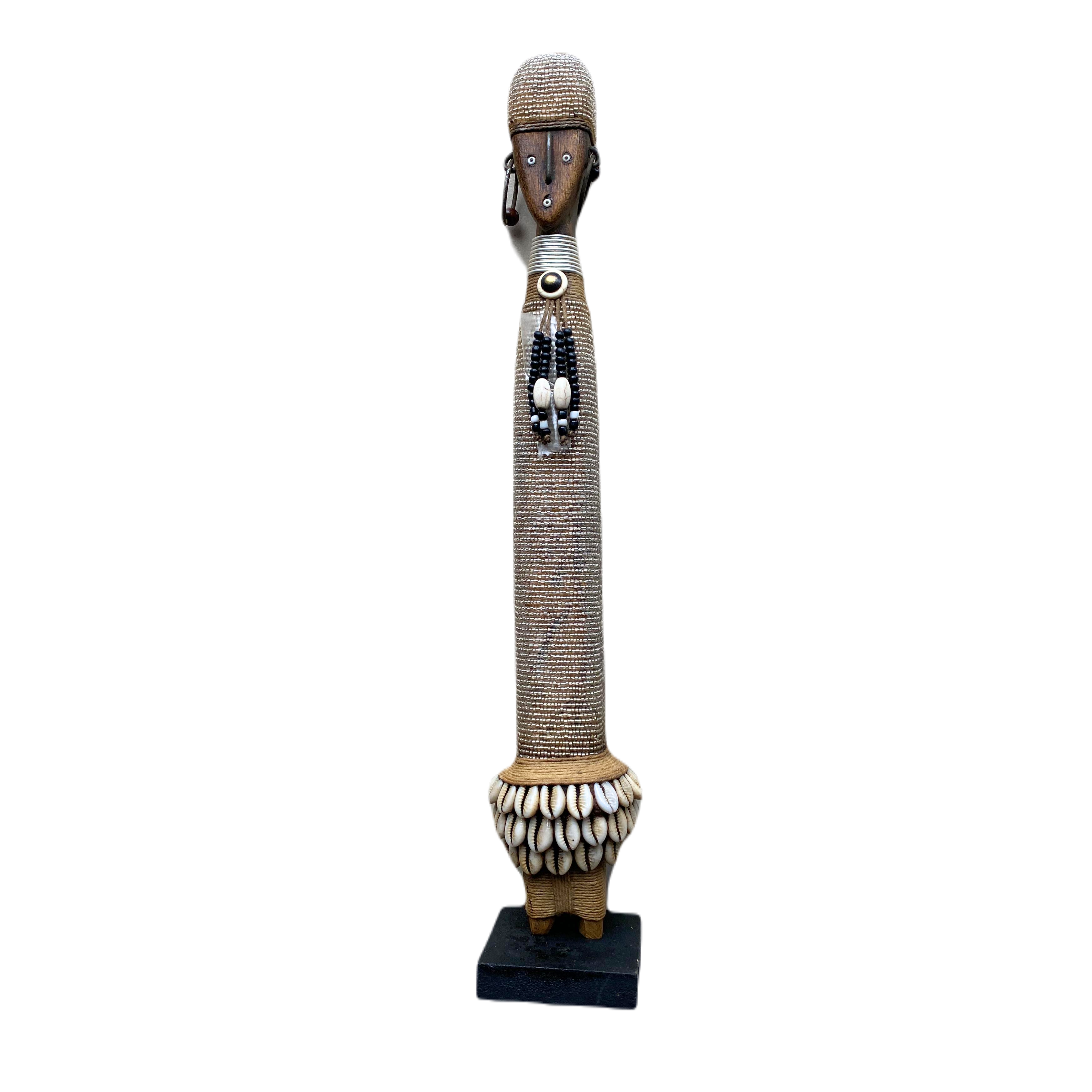 40cm Wooden Beaded Namji Dolls