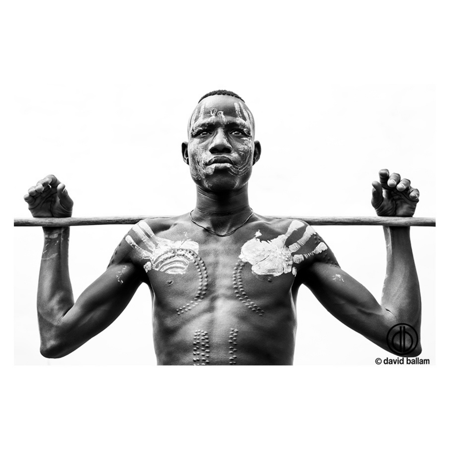 David Ballam Rolled Canvas Prints - Ethiopia's Omo Tribe (120cm x 80cm)