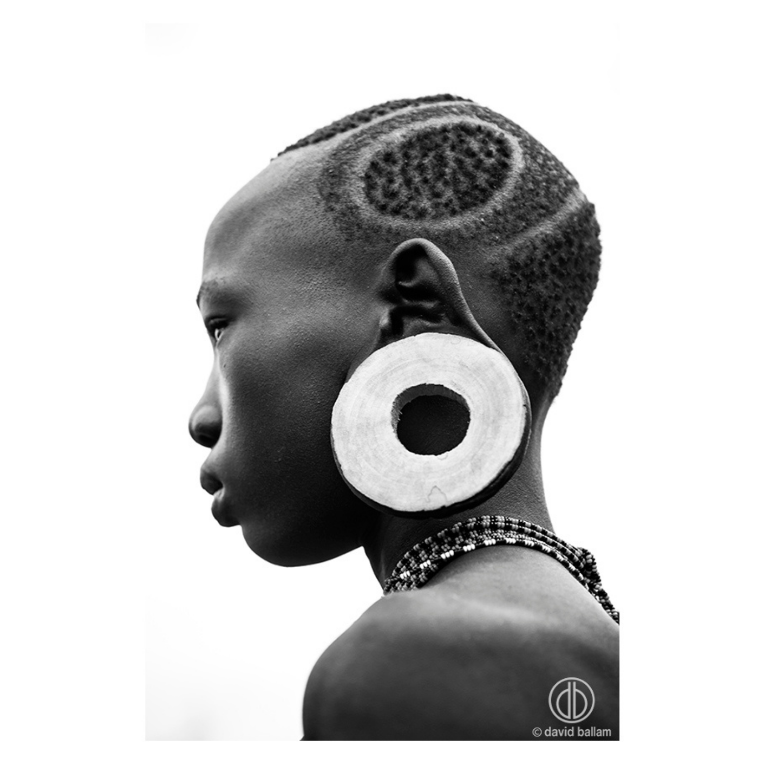 David Ballam Rolled Canvas Prints - Ethiopia's Omo Tribe (120cm x 80cm)