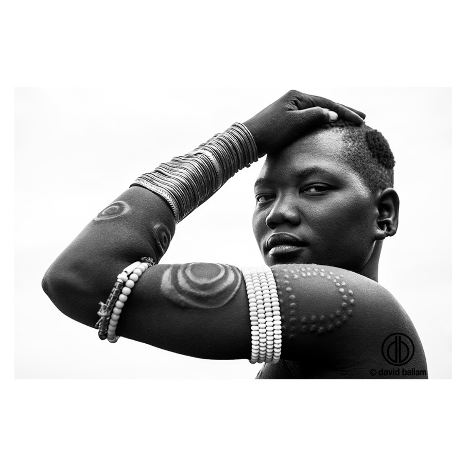 David Ballam Rolled Canvas Prints - Ethiopia's Omo Tribe (120cm x 80cm)