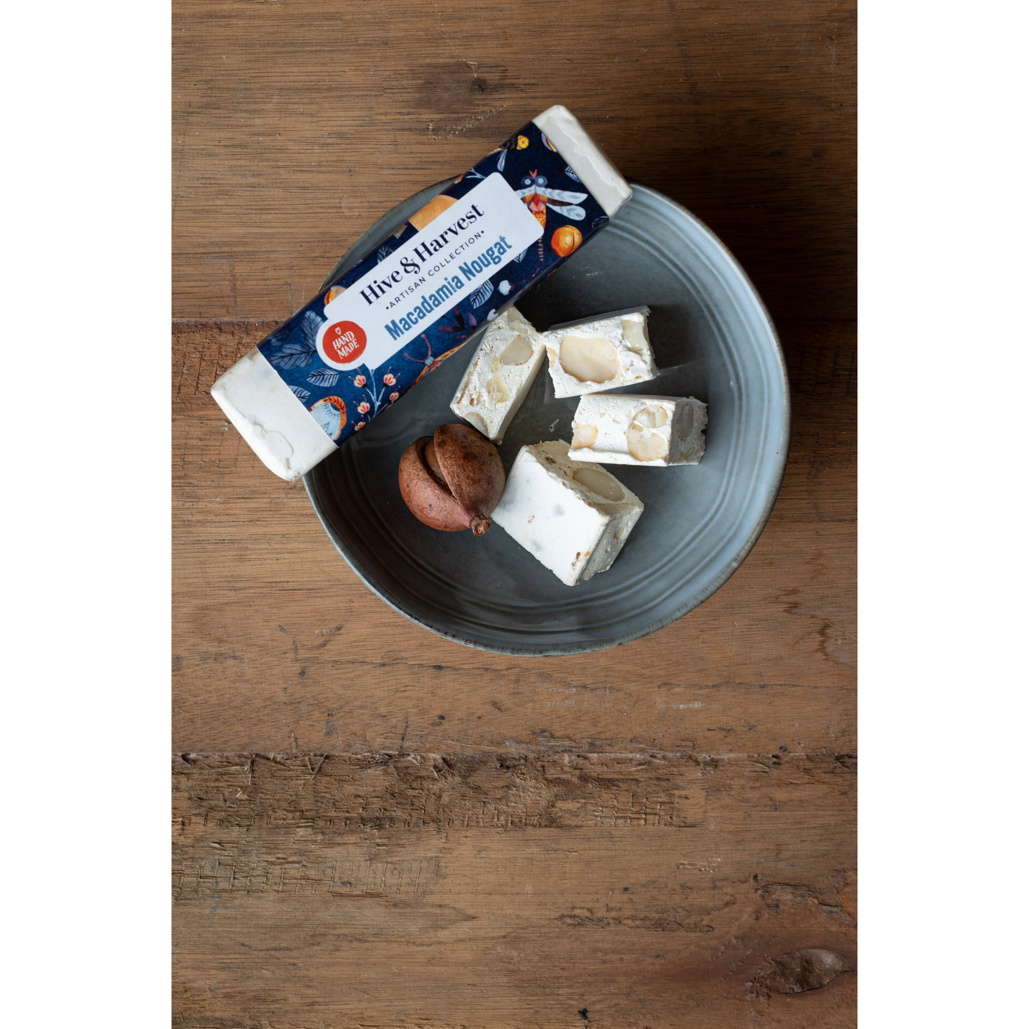 Hand Made Macadamia Nougat Bar